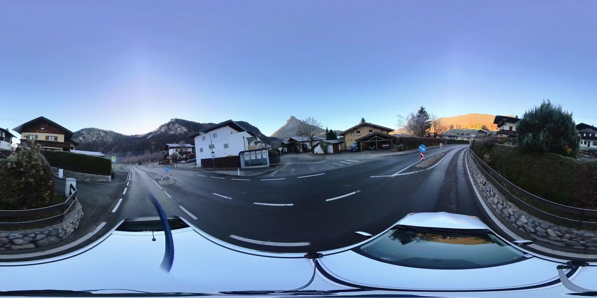 Street view near Fremdenheim Langhof, Zell — © osmplus_org (CC BY-SA · Mapillary)