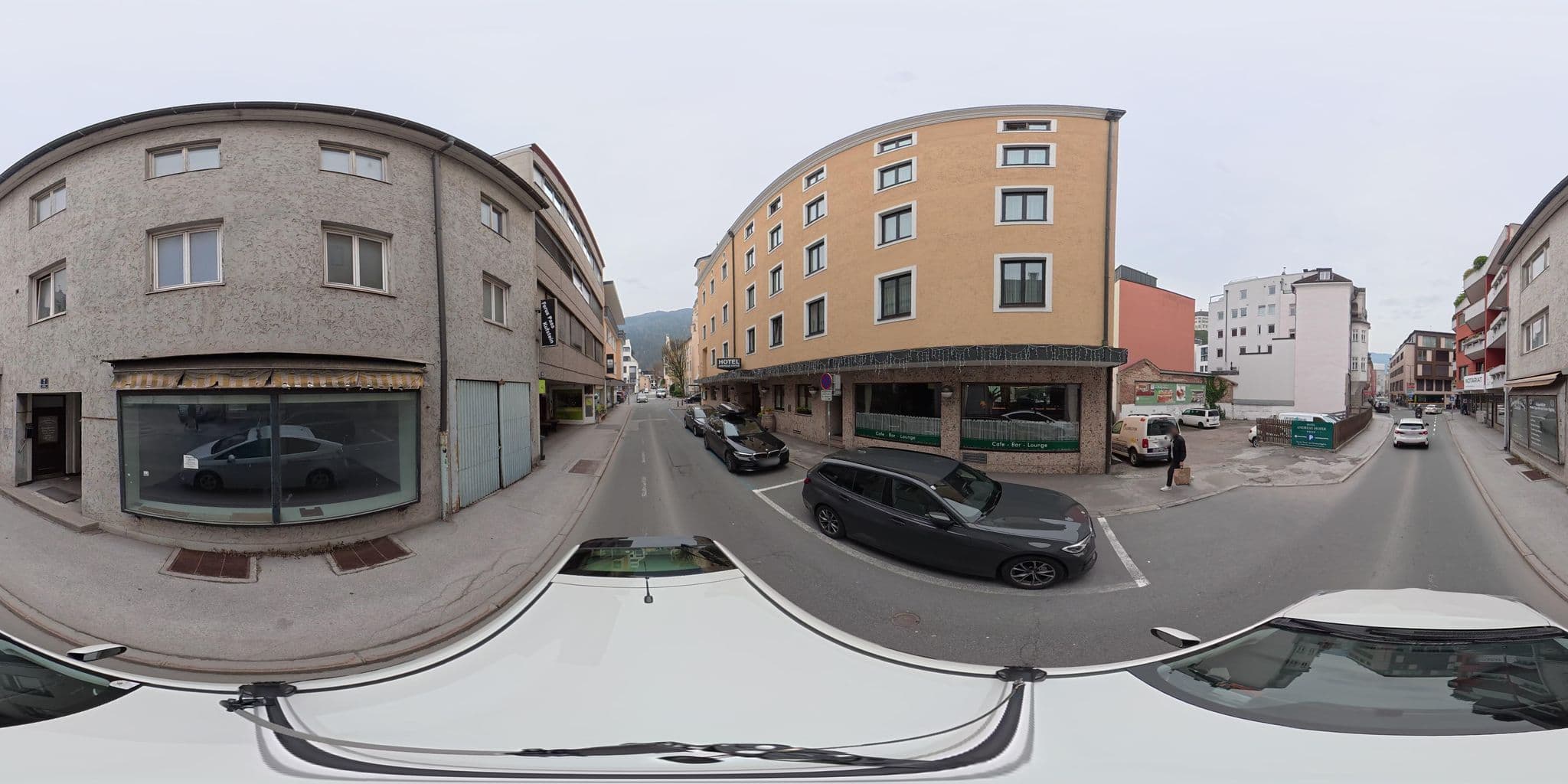 Street view near Hotel & Wirtshaus Andreas Hofer Kufstein, Kufstein — © osmplus_org (CC BY-SA · Mapillary)