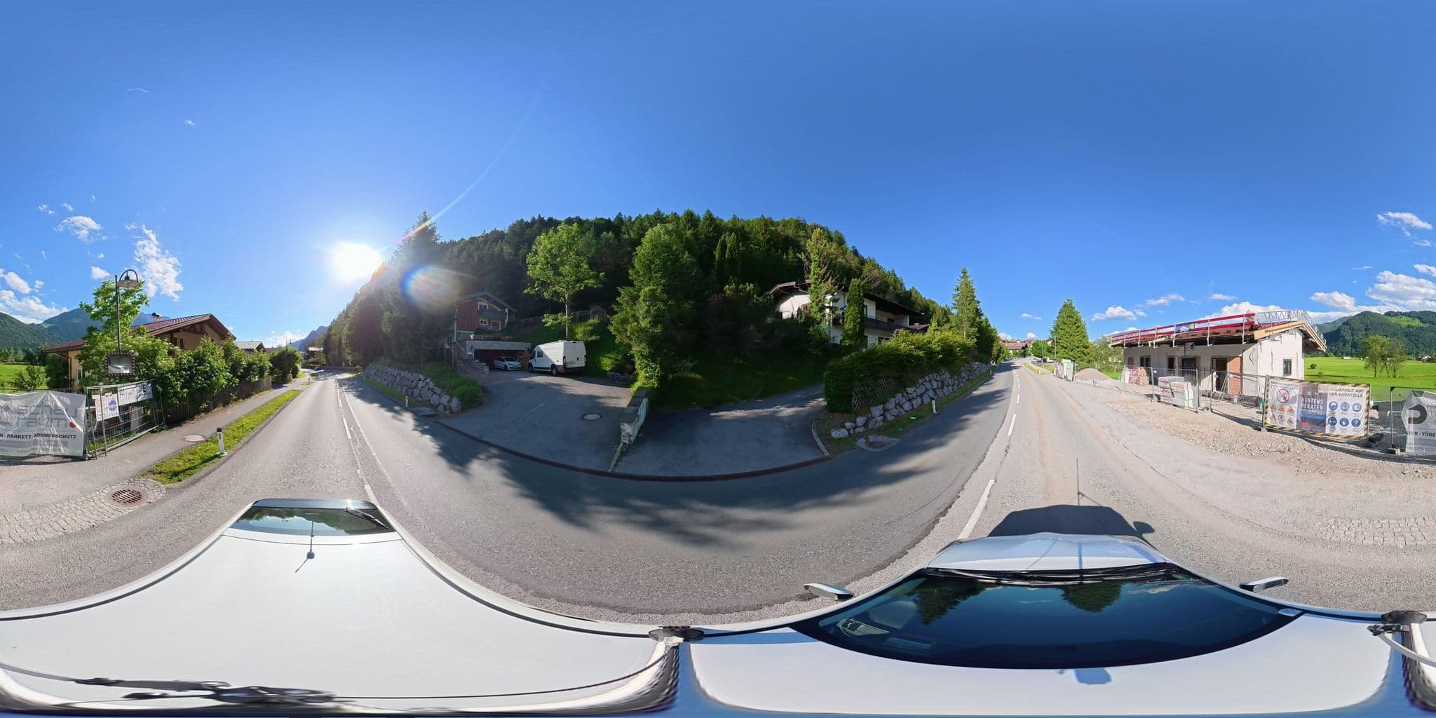 Street view near Gästehaus Duregger, Kössen — © osmplus_org (CC BY-SA · Mapillary)
