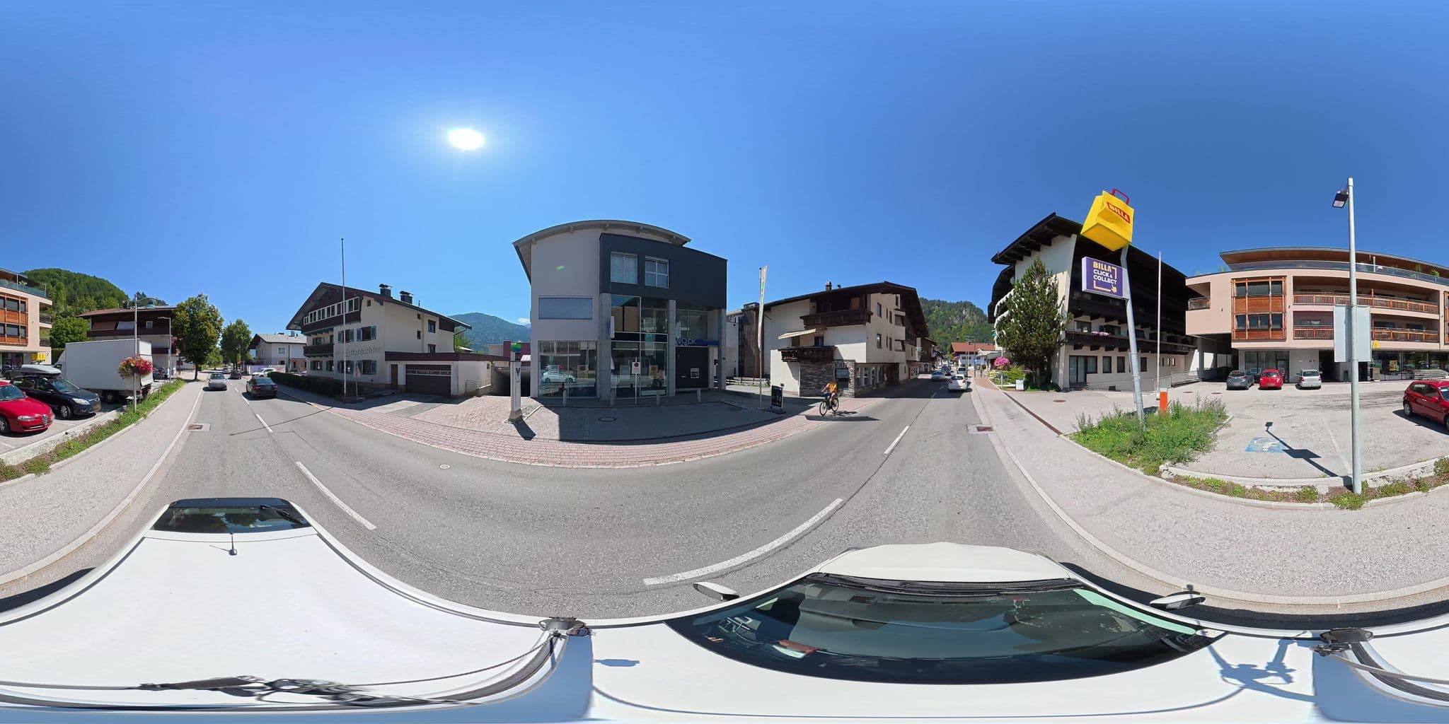 Street view near DAS Walchsee Hotel Tirol, Kössen — © osmplus_org (CC BY-SA · Mapillary)