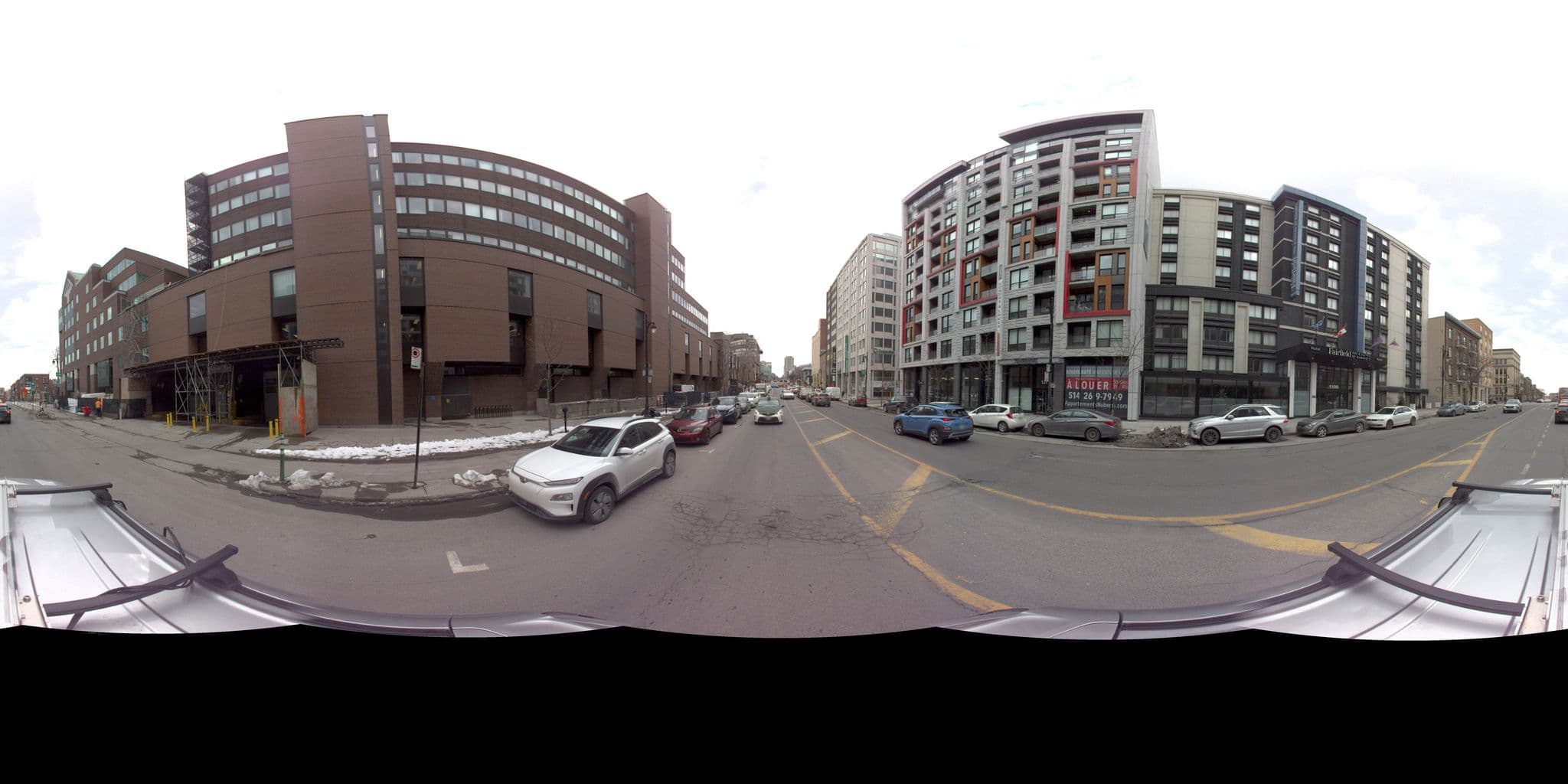 Street view near Fairfield Inn by Marriott Montreal Downtown, Milton-Parc — © VdM (CC BY-SA · Mapillary)