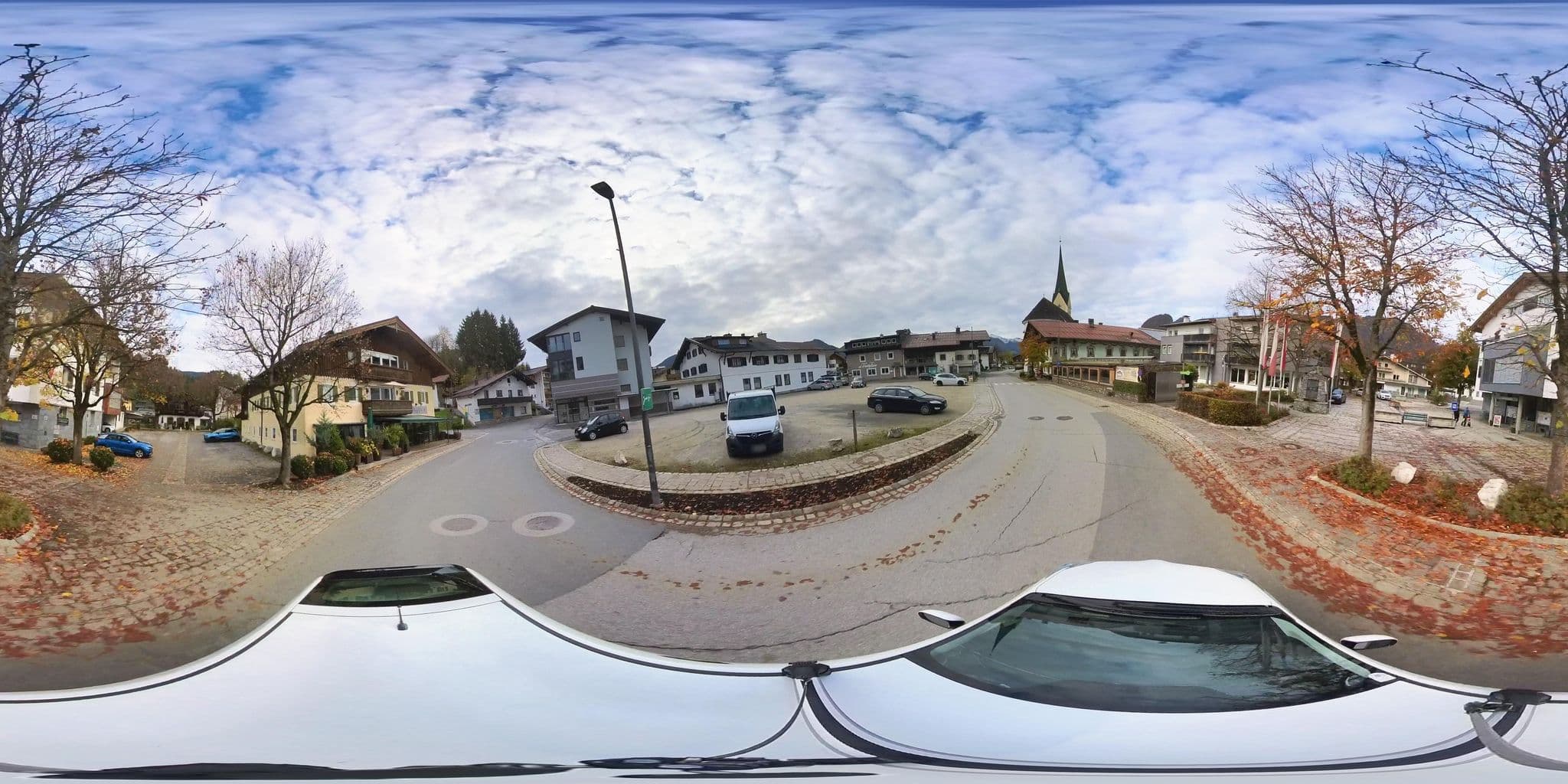Street view near Pension Unterhochstätt, Kössen — © osmplus_org (CC BY-SA · Mapillary)