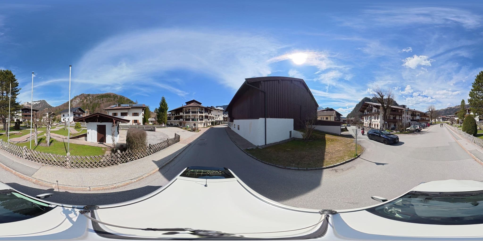 Street view near Gästehaus Knollhof, Kössen — © osmplus_org (CC BY-SA · Mapillary)