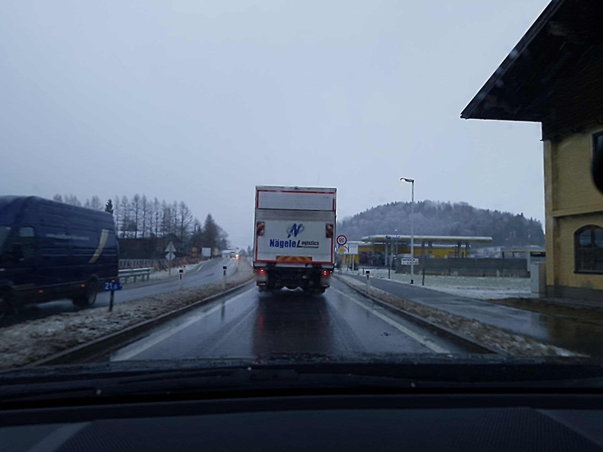 Street view near Gasthaus Brunnerwirt, Obergäu — © schermy_at (CC BY-SA · Mapillary)
