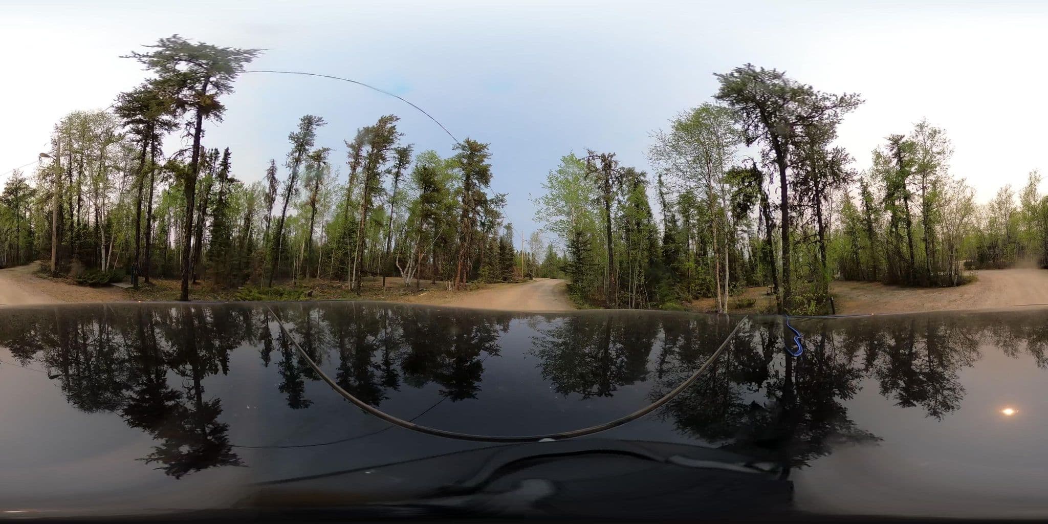 Street view near Nut Point Campground, La Ronge — © boxer123 (CC BY-SA · Mapillary)