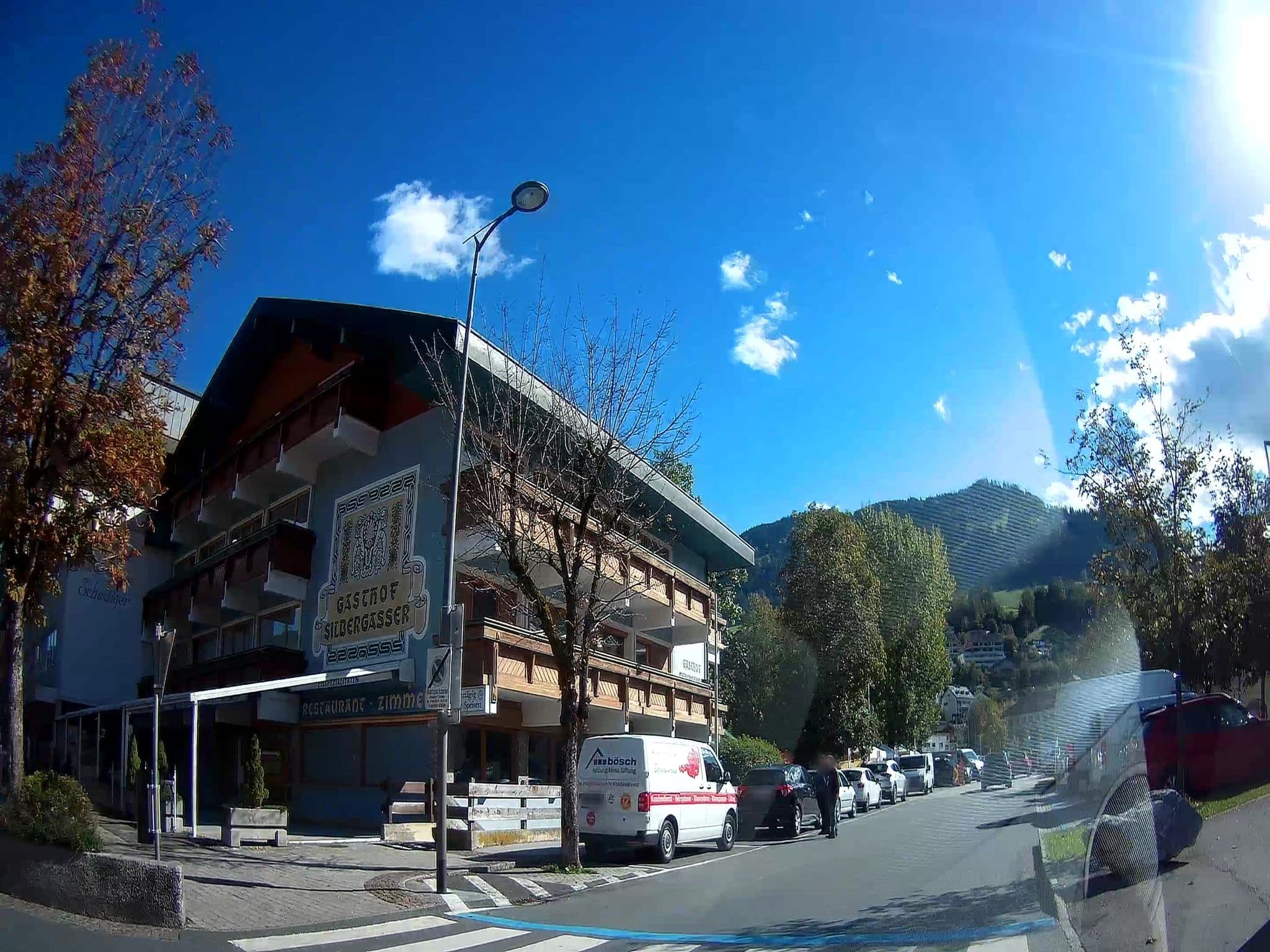 Street view near Gasthof Silbergasser Thomas e. U., Sankt Johann im Pongau — © fuchserl (CC BY-SA · Mapillary)