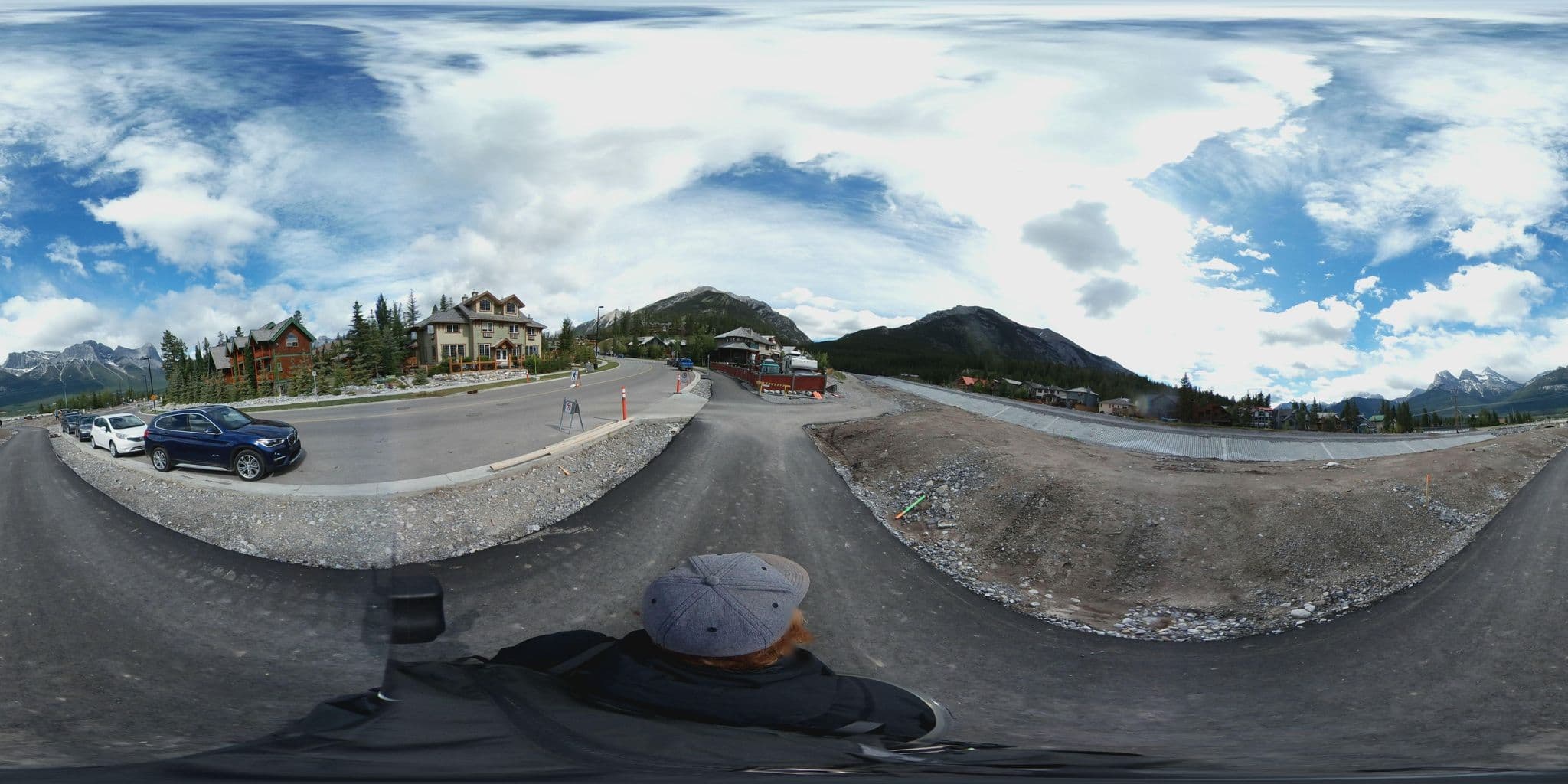 Street view near Creekside Villa, Canmore