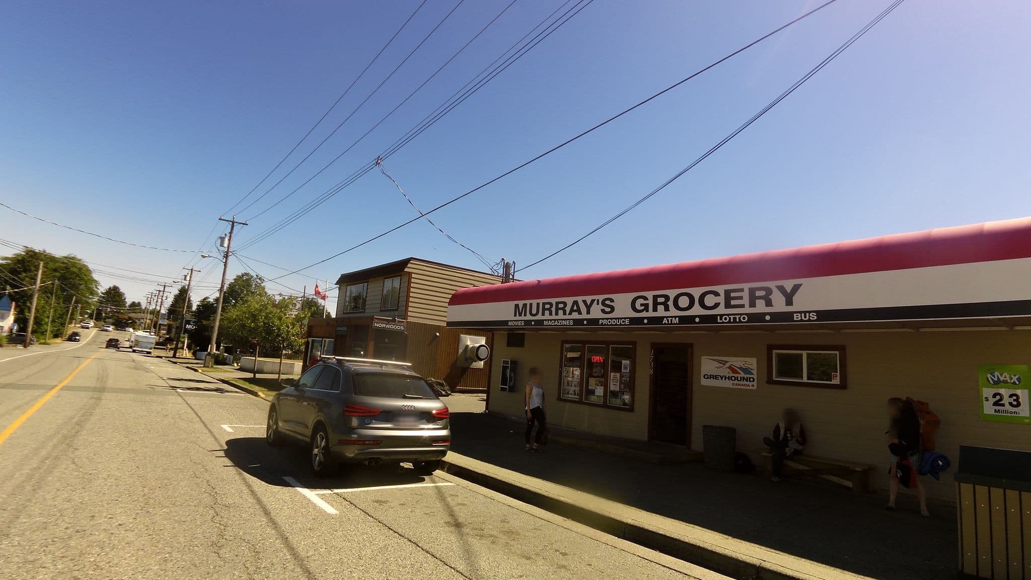 Street view near Pacific Rim Motel, Ucluelet — © rps333 (CC BY-SA · Mapillary)