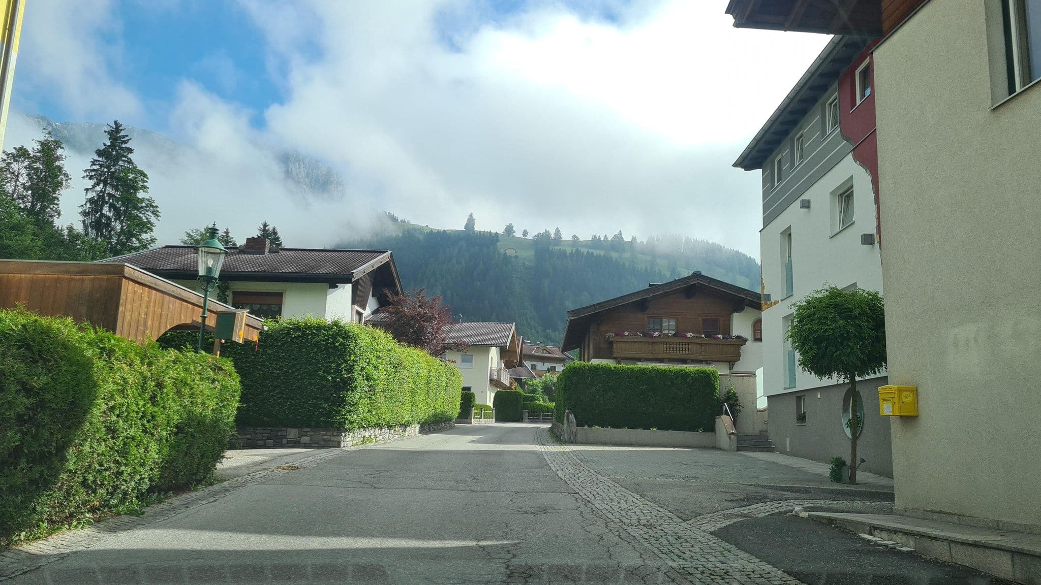 Street view near Haus Christine, Saalfelden am Steinernen Meer — © schermy_at (CC BY-SA · Mapillary)