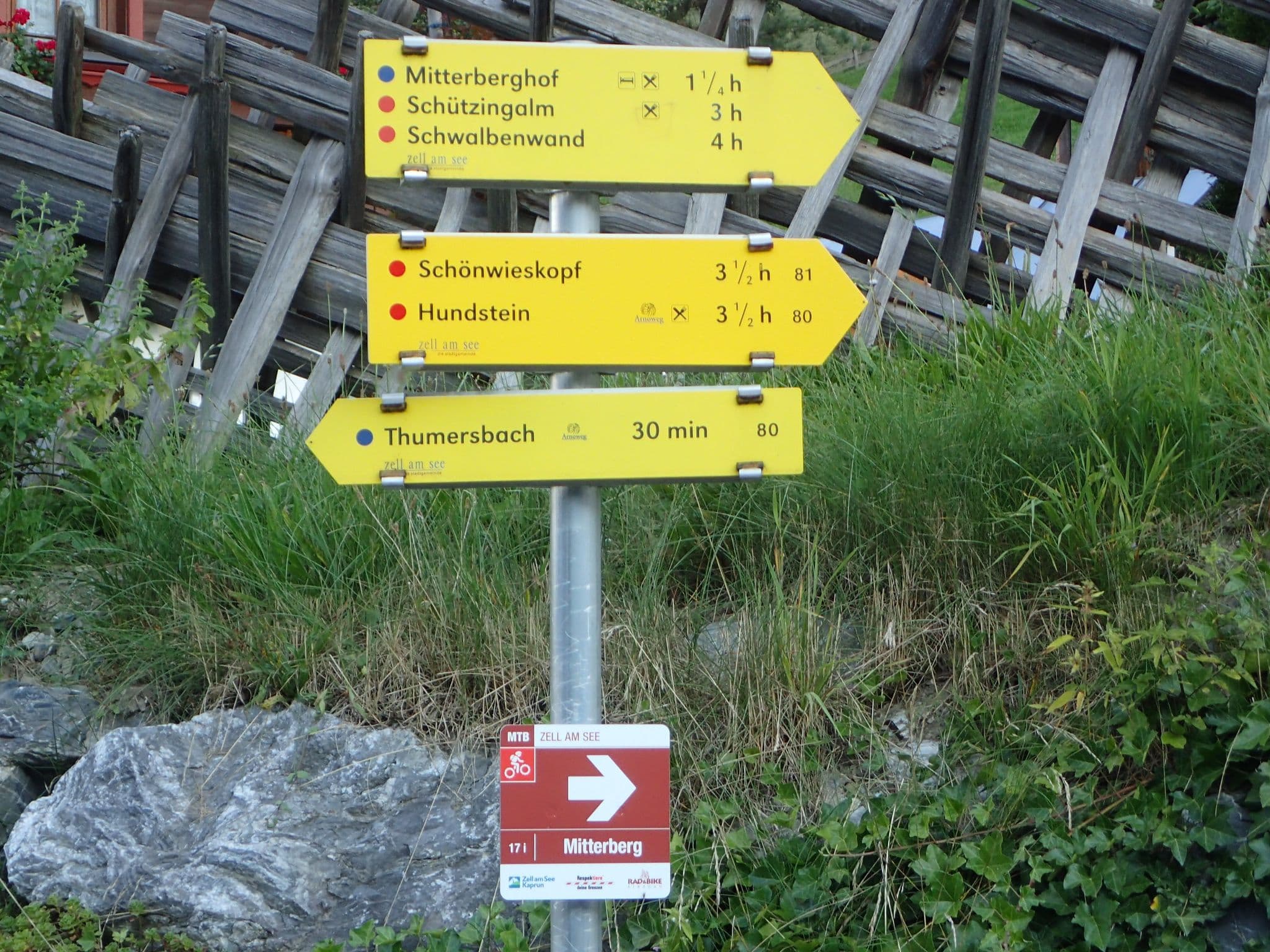 Street view near Haus Schattbachgut, Thumersbach — © schermy_at (CC BY-SA · Mapillary)