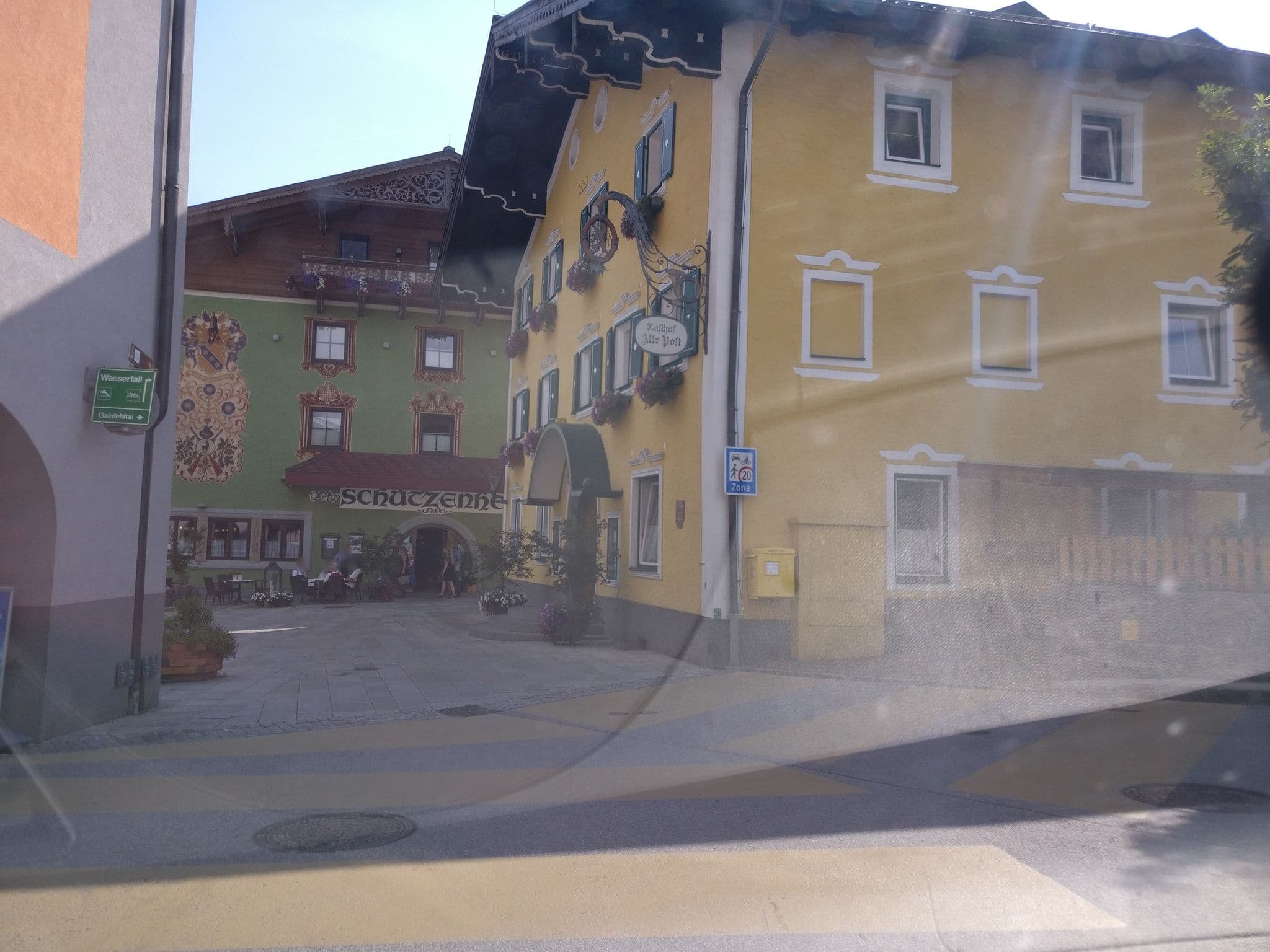 Street view near Gastof Schützenhof in Bischofshofen / Salzburgerland, Bischofshofen — © map_hard (CC BY-SA · Mapillary)