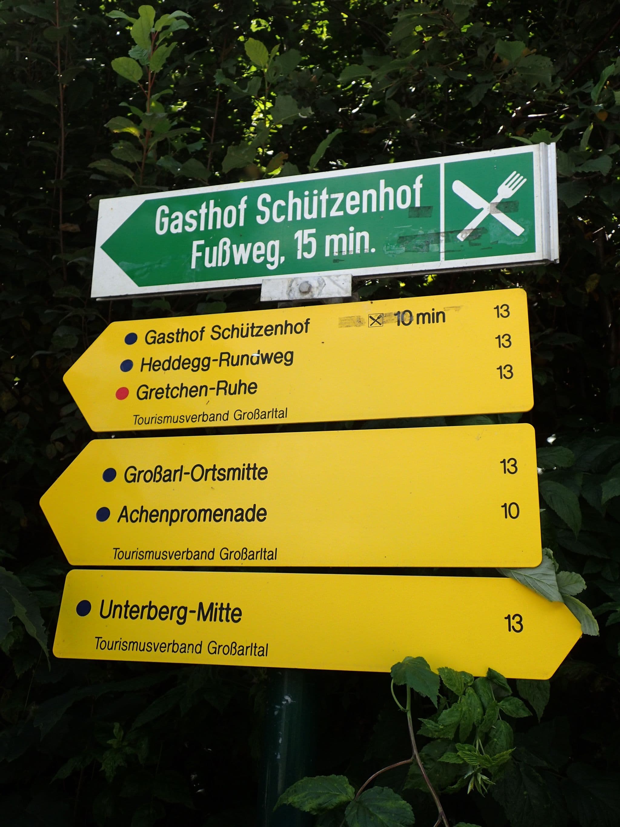 Street view near Gästehaus Waldesruh, Grossarl — © schermy_at (CC BY-SA · Mapillary)