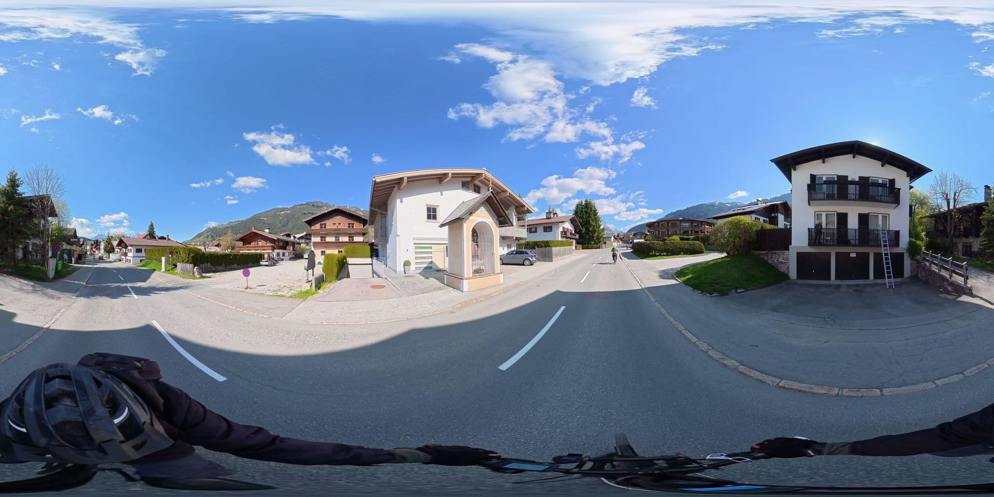 Street view near Pension Schmidinger, Kitzbühel — © osmplus_org (CC BY-SA · Mapillary)