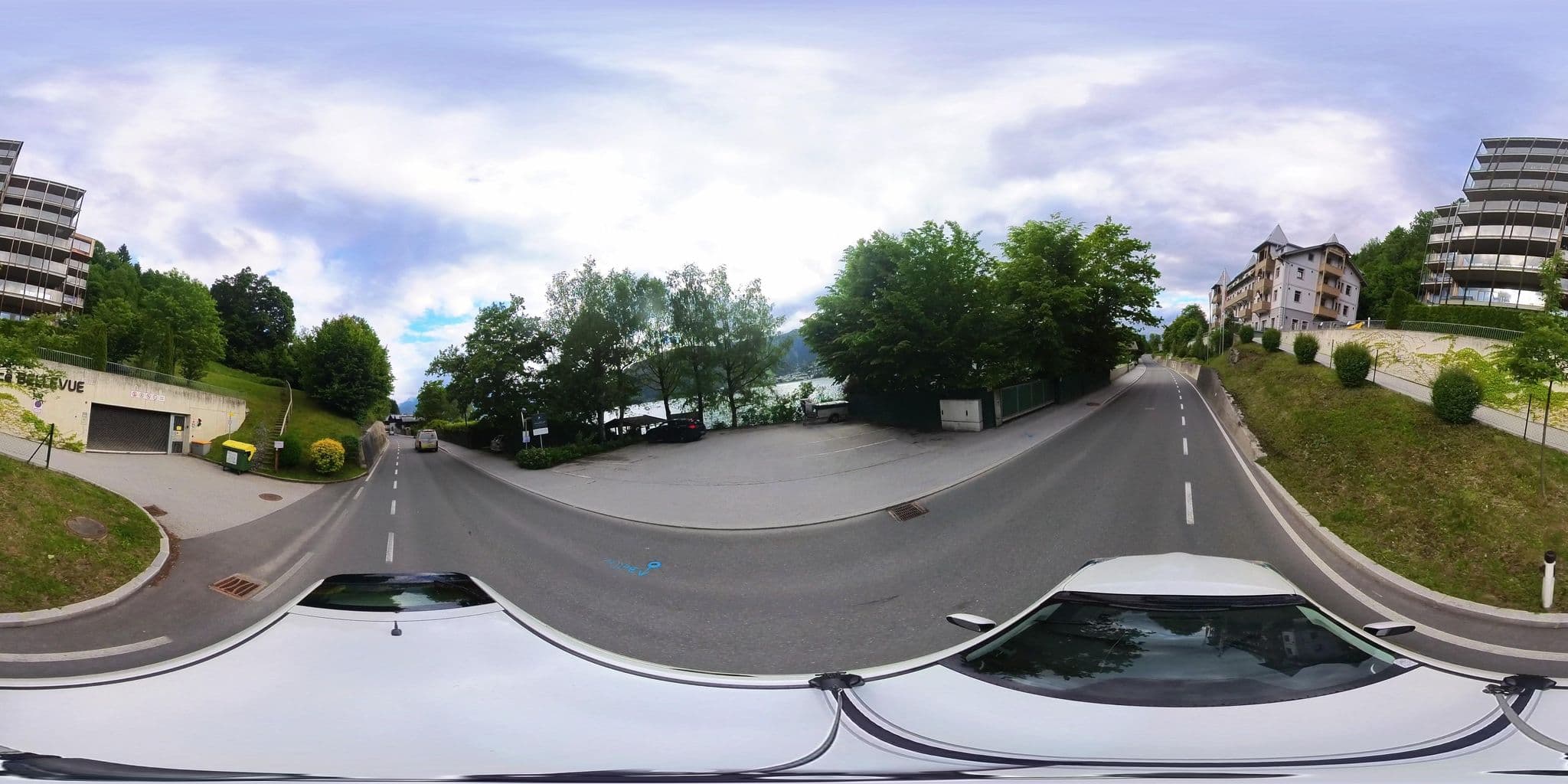 Street view near Hotel Bellevue Am See, Thumersbach — © osmplus_org (CC BY-SA · Mapillary)