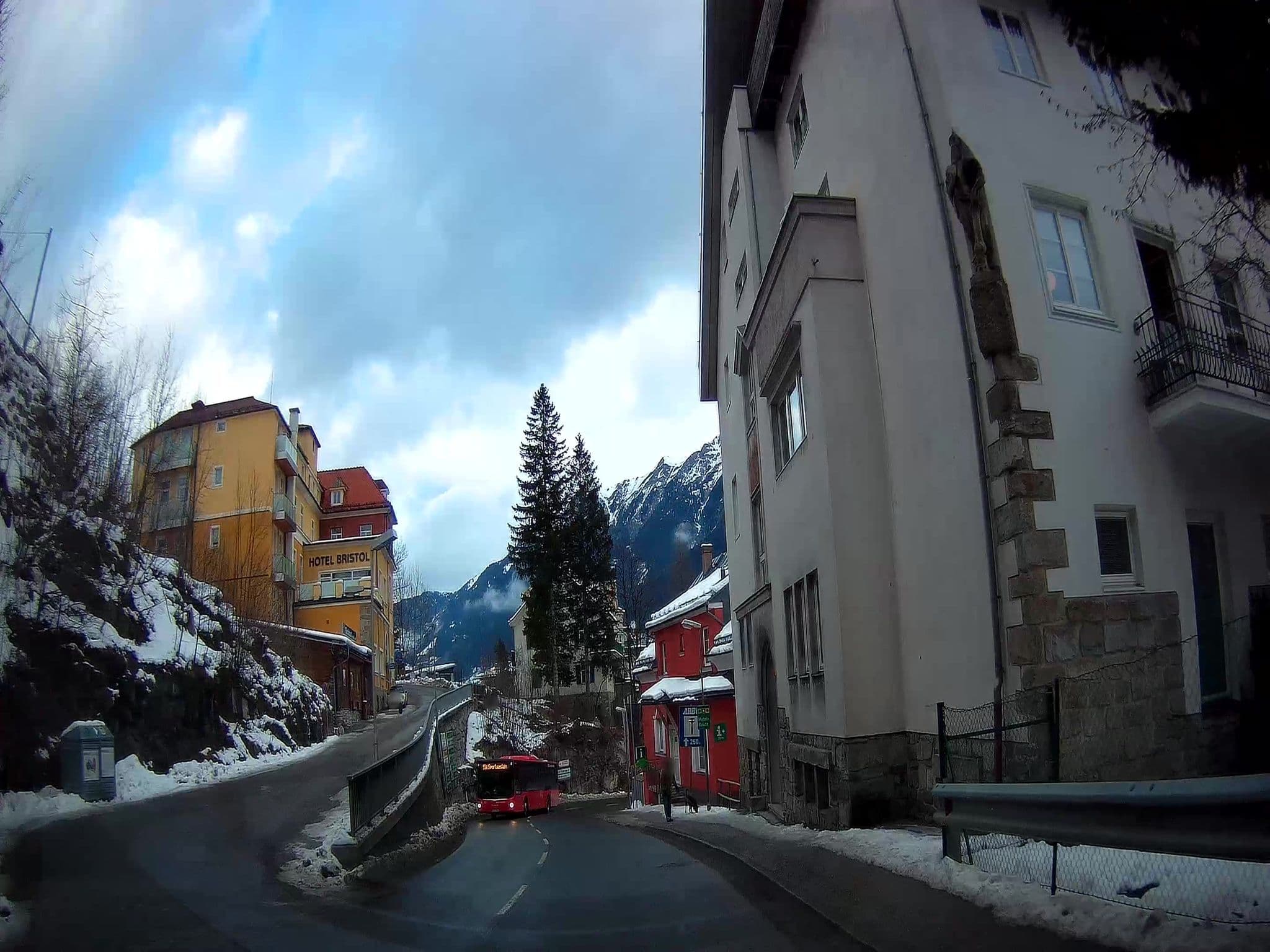 Street view near Hotel Belvedere, Bad Gastein — © fuchserl (CC BY-SA · Mapillary)