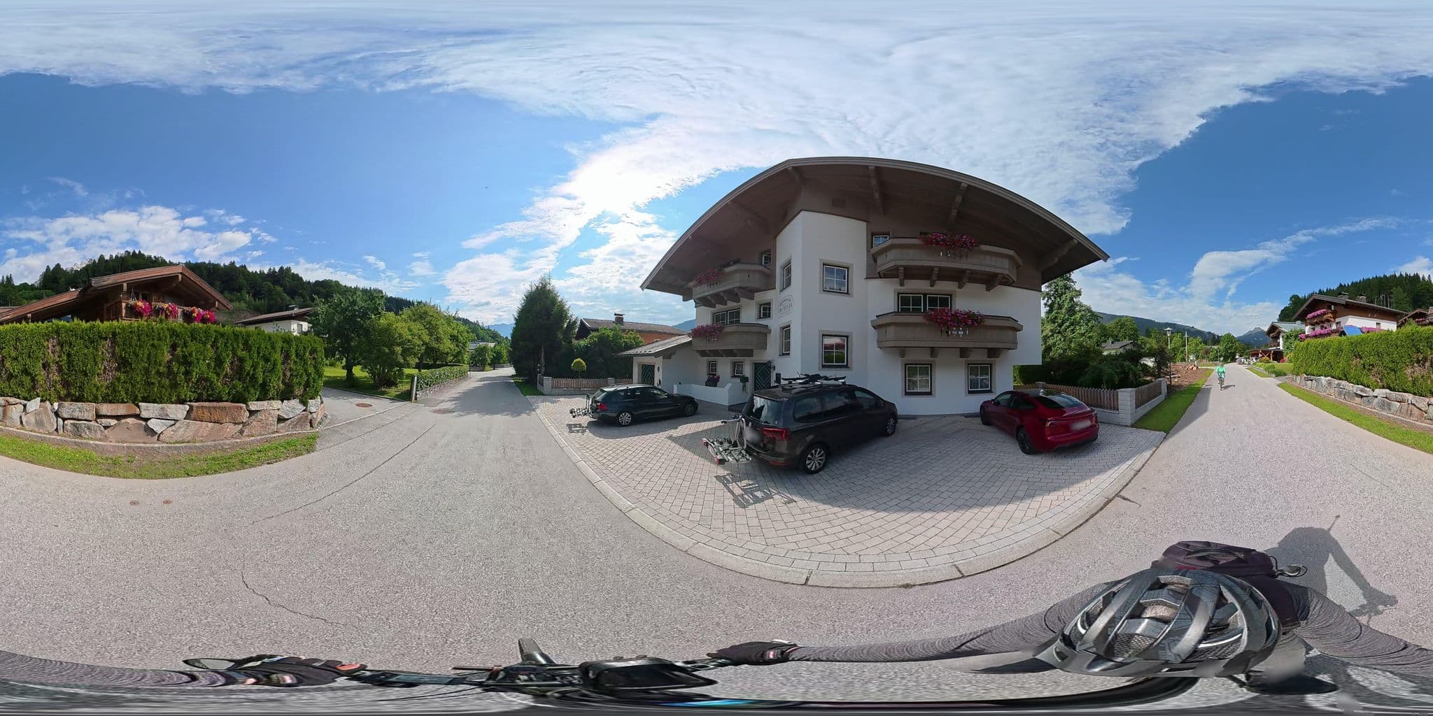 Street view near Appartements Familie Grundner, Mitterhofen — © osmplus_org (CC BY-SA · Mapillary)