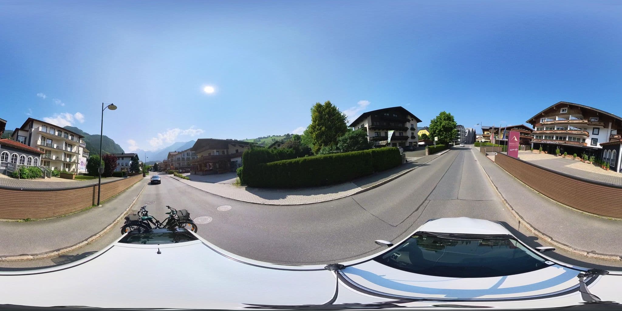 Street view near Johann Unterkirchner Fremdenpension Kommanditgesellschaft Kaprun, Kaprun — © osmplus_org (CC BY-SA · Mapillary)