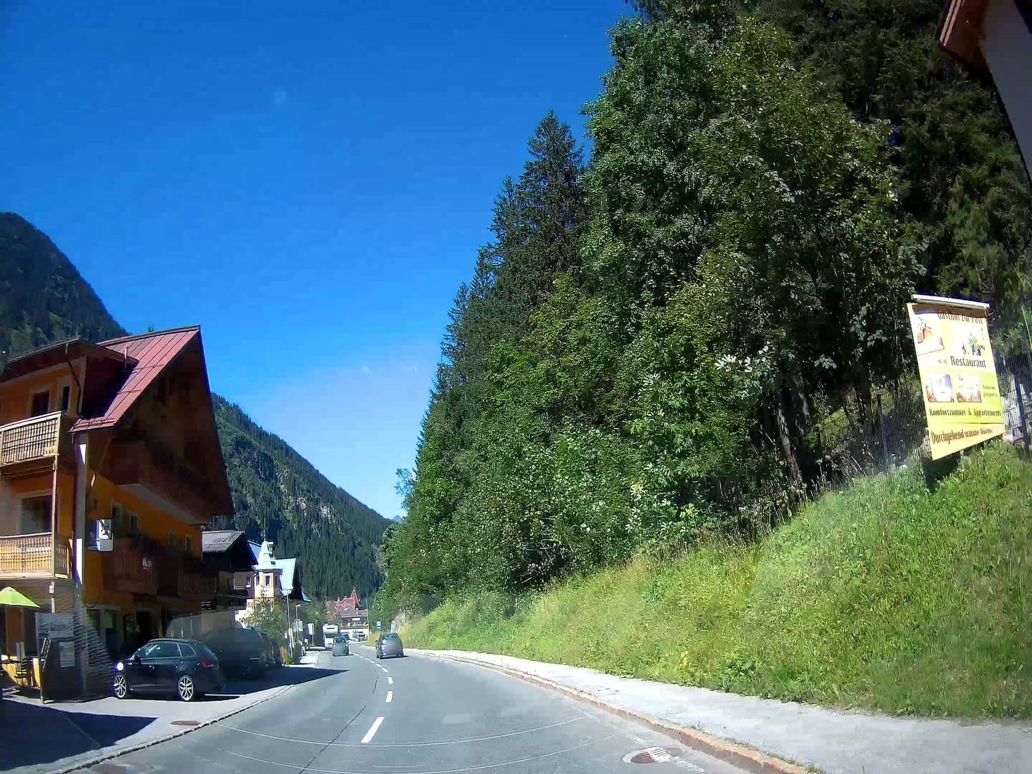 Street view near Gasthof Post, Bad Gastein — © fuchserl (CC BY-SA · Mapillary)
