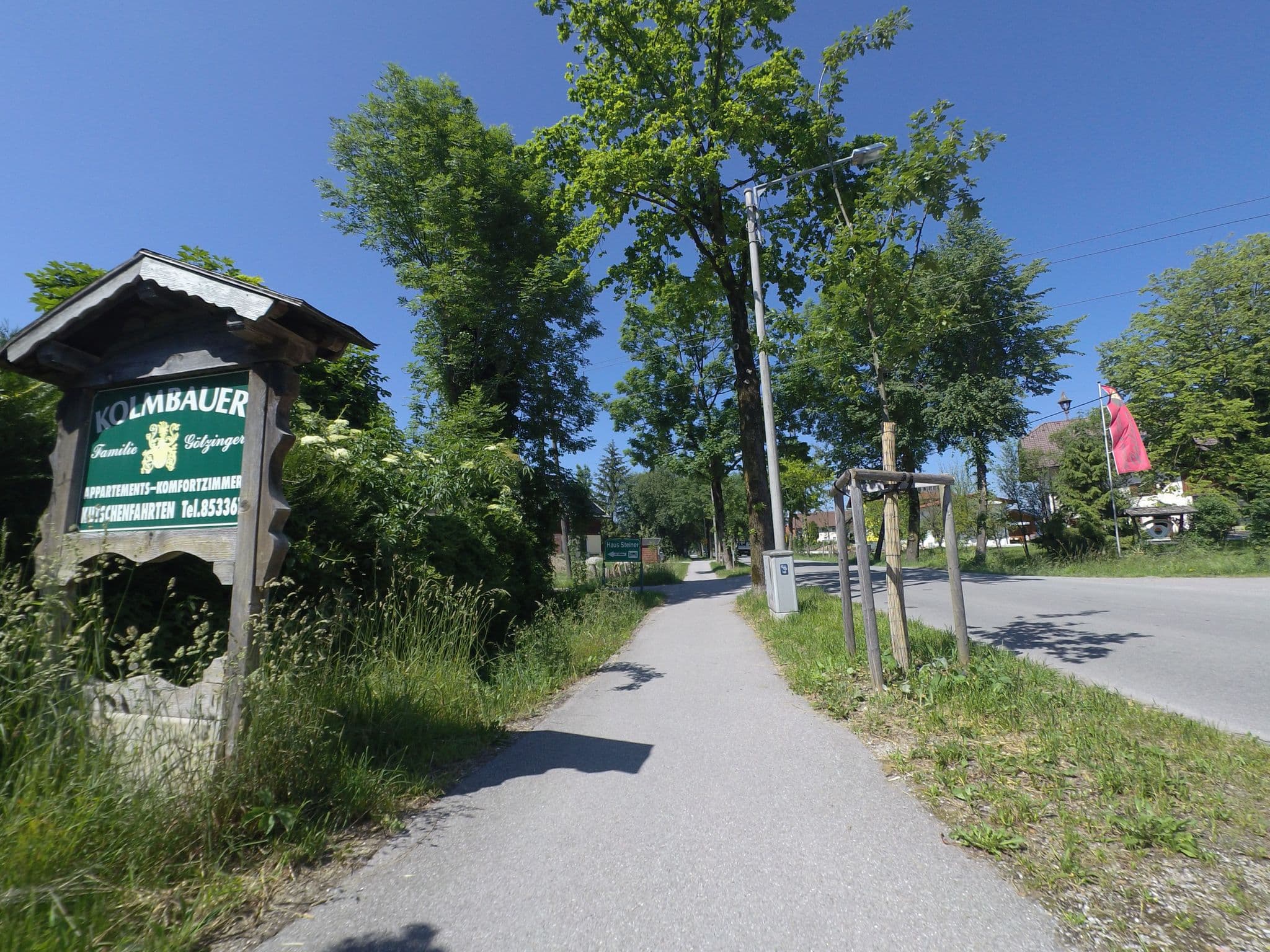 Street view near Götzinger Helga, Glanegg — © schermy_at (CC BY-SA · Mapillary)