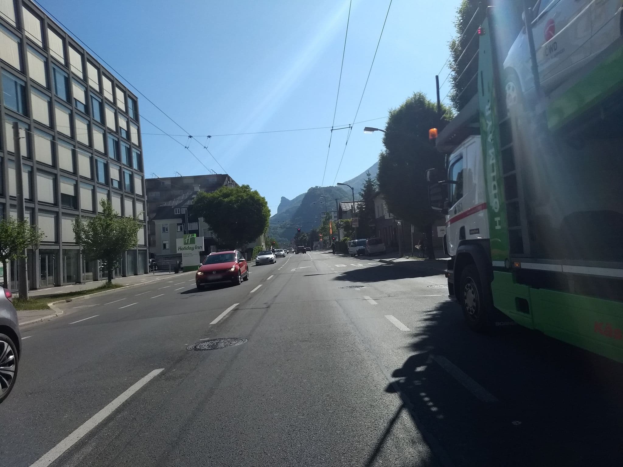 Street view near Euronet Travel, Salzburg — © consens_verkehrsplanung (CC BY-SA · Mapillary)