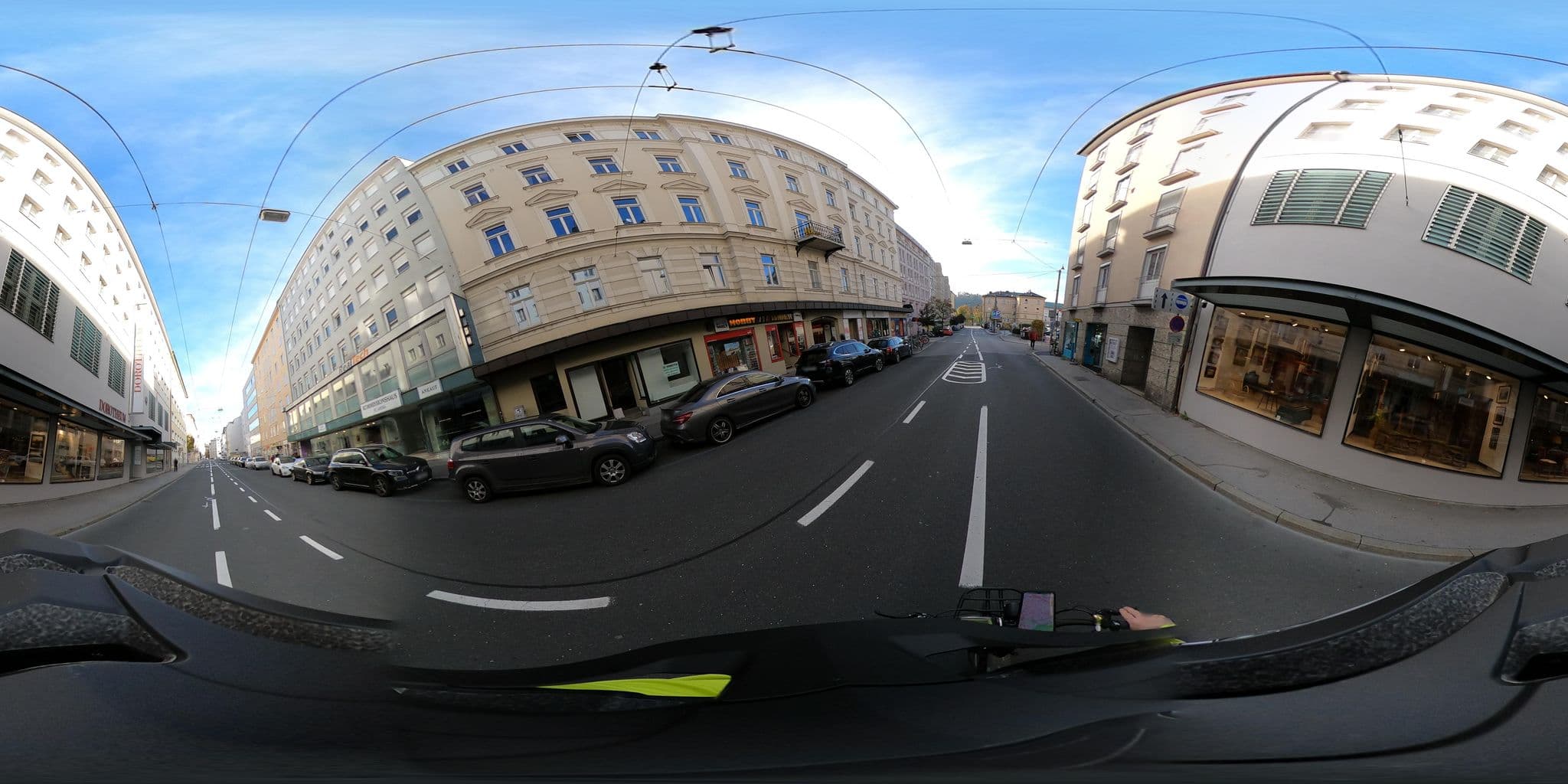 Street view near 미라벨 게스트하우스, Salzburg — © OidaHeast (CC BY-SA · Mapillary)