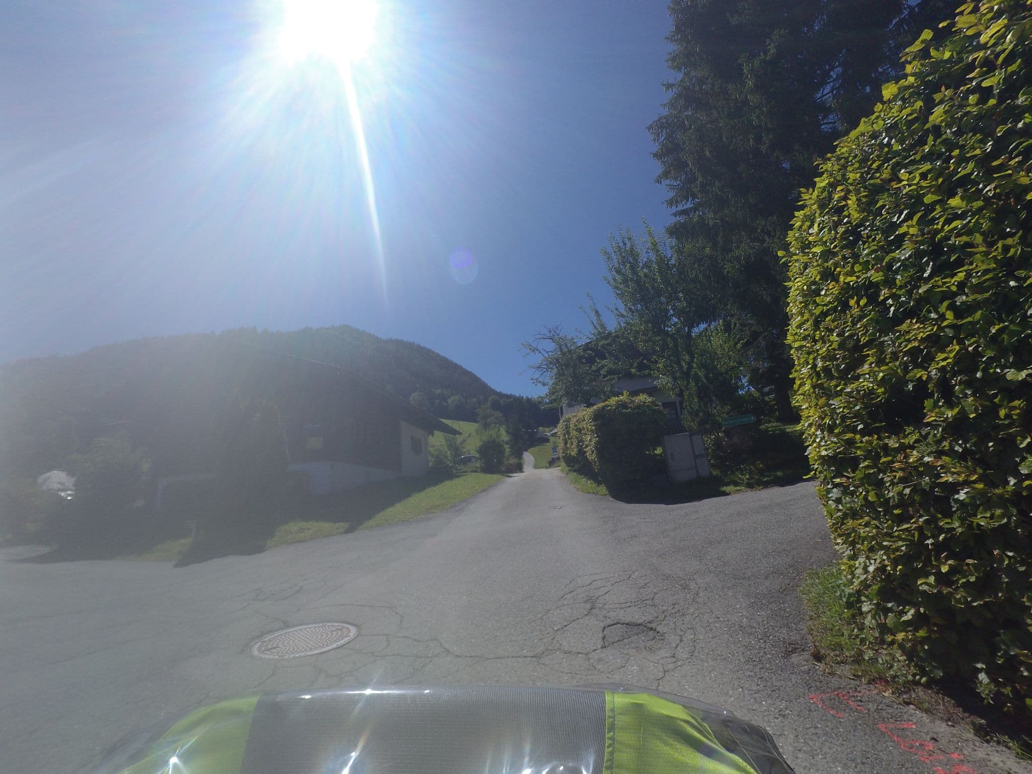 Street view near Pension Hochdürrnberg, Hallein — © schermy_at (CC BY-SA · Mapillary)