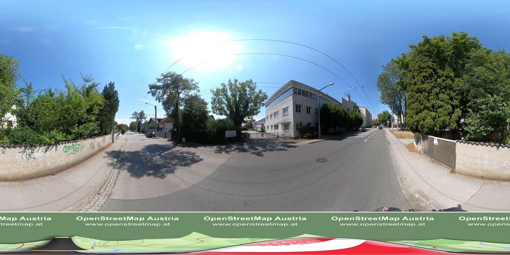 Street view near EB Hotel, Salzburg — © OidaHeast (CC BY-SA · Mapillary)