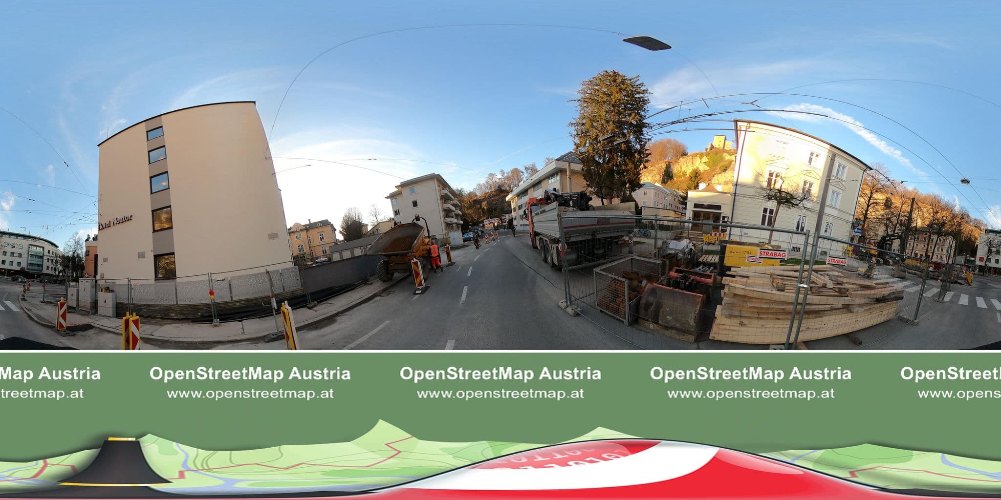 Street view near Schwärzler Hotels Sales Office GmbH, Salzburg — © OidaHeast (CC BY-SA · Mapillary)
