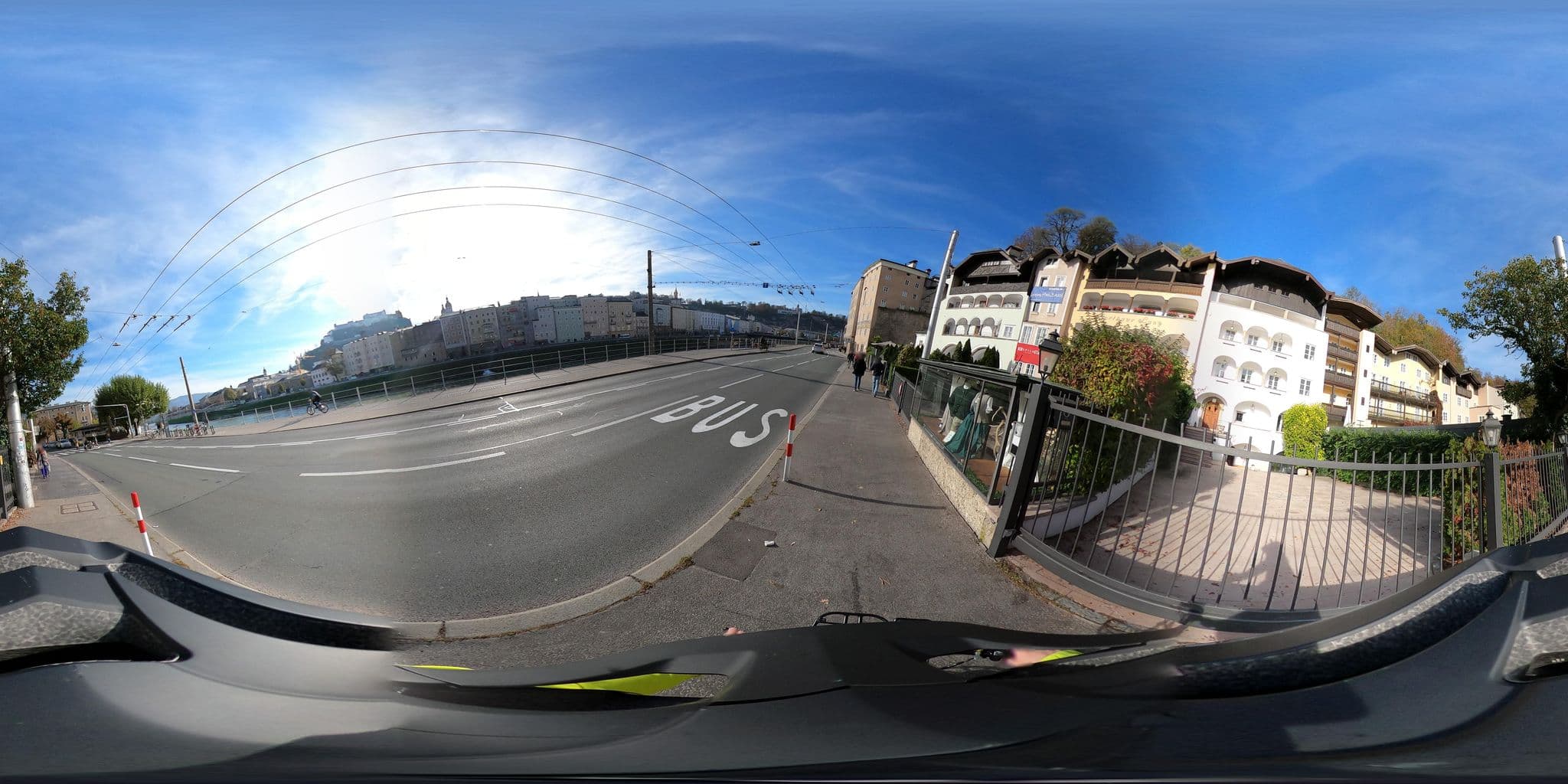 Street view near Appartements Steingasse, Salzburg — © OidaHeast (CC BY-SA · Mapillary)