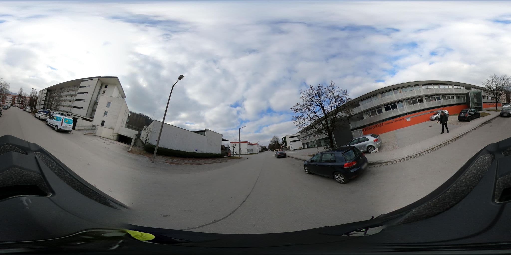 Street view near Salzburger Studentenwerk, Salzburg — © OidaHeast (CC BY-SA · Mapillary)