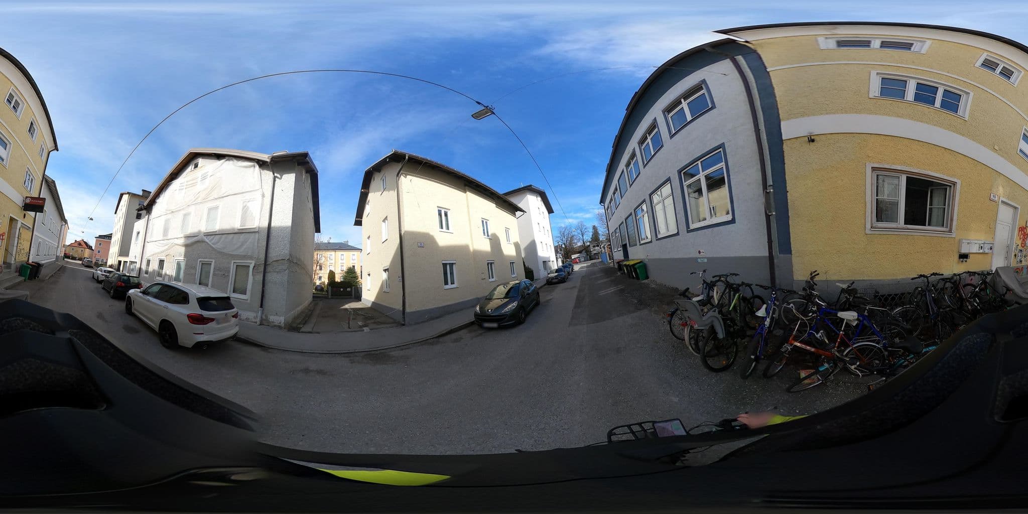 Street view near Poschingerstraße 10, Salzburg — © OidaHeast (CC BY-SA · Mapillary)