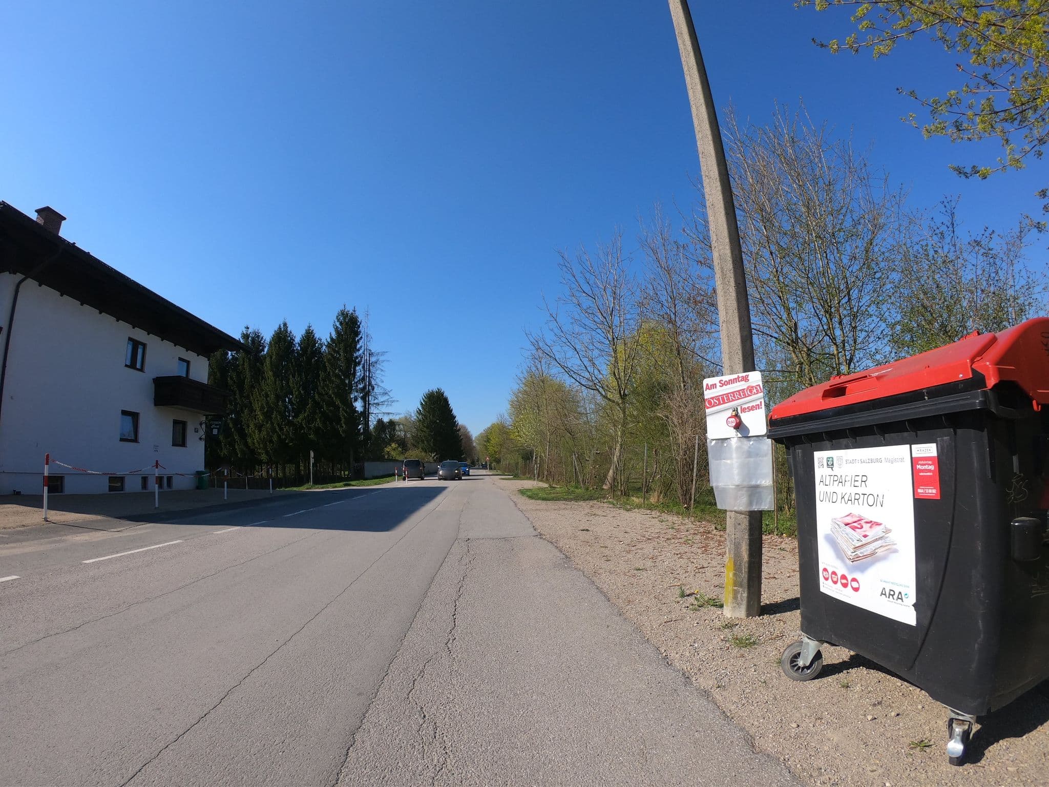 Street view near Pension Rosi, Bergheim — © flansch (CC BY-SA · Mapillary)