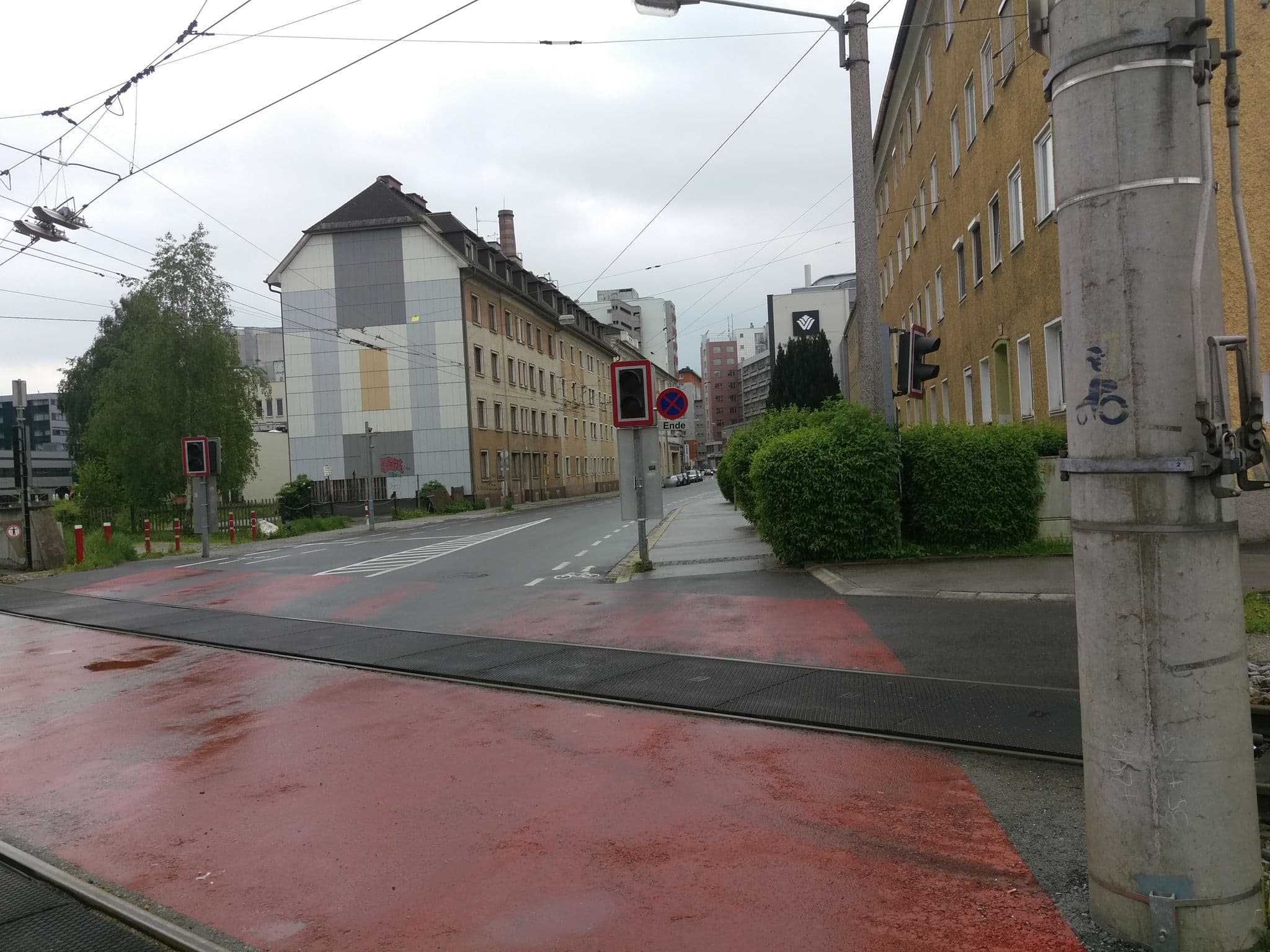 Street view near A&O Salzburg Hauptbahnhof, Salzburg — © aceini (CC BY-SA · Mapillary)