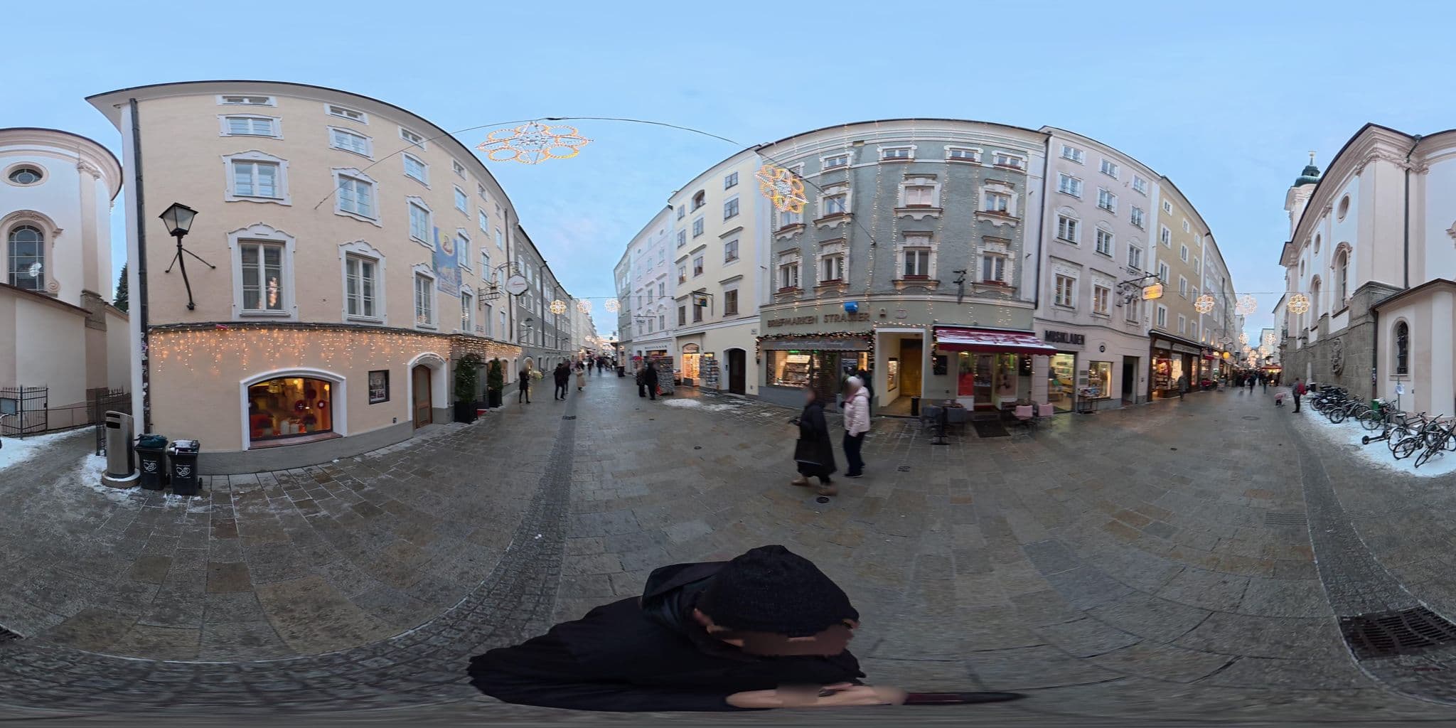 Street view near Mathilde Nischler, Salzburg — © osmplus_org (CC BY-SA · Mapillary)