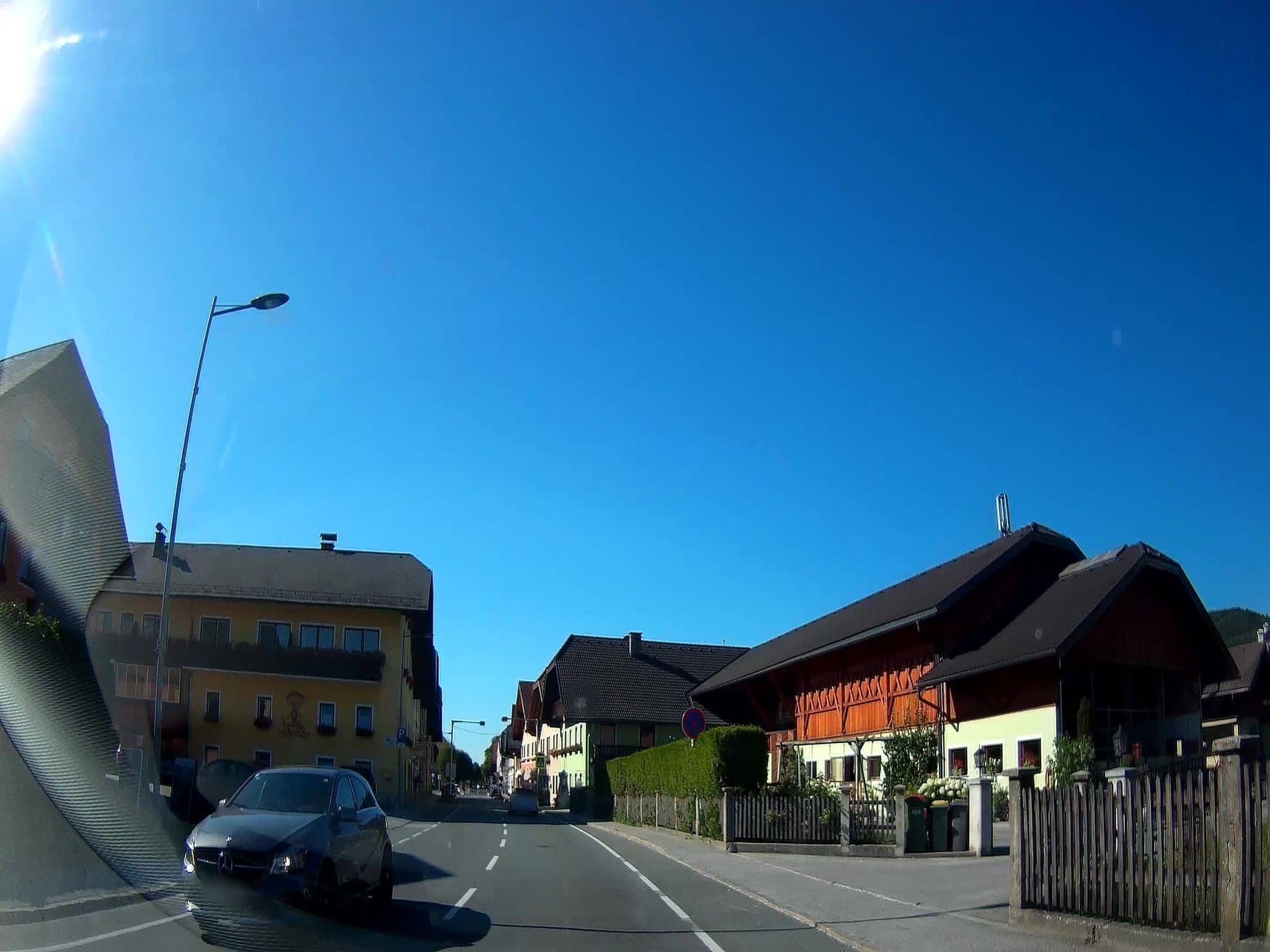 Street view near Gasthof Angerer, Oberalm — © fuchserl (CC BY-SA · Mapillary)