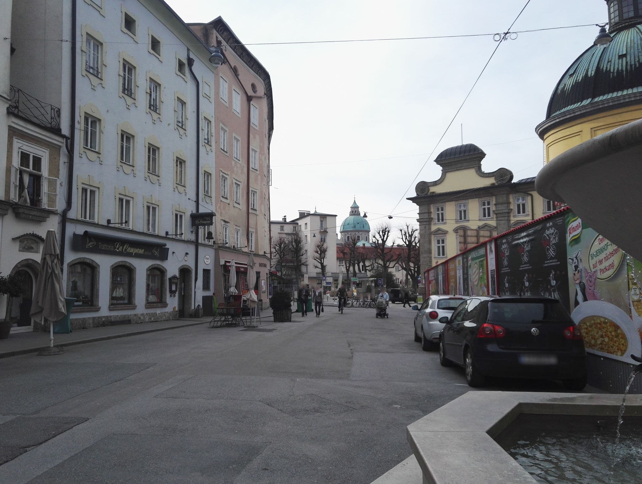 Street view near Gasthaus Glocke, Salzburg — © aceini (CC BY-SA · Mapillary)