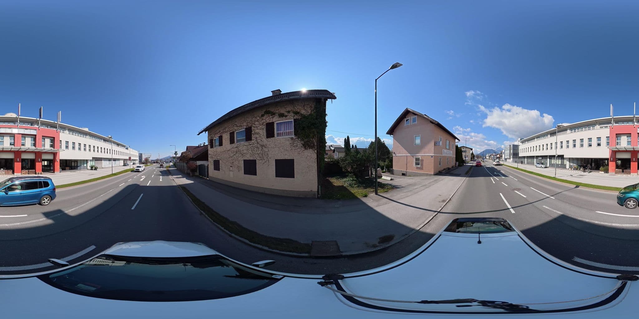 Street view near Radisson SAS Airport Center Hotel, Himmelreich — © osmplus_org (CC BY-SA · Mapillary)