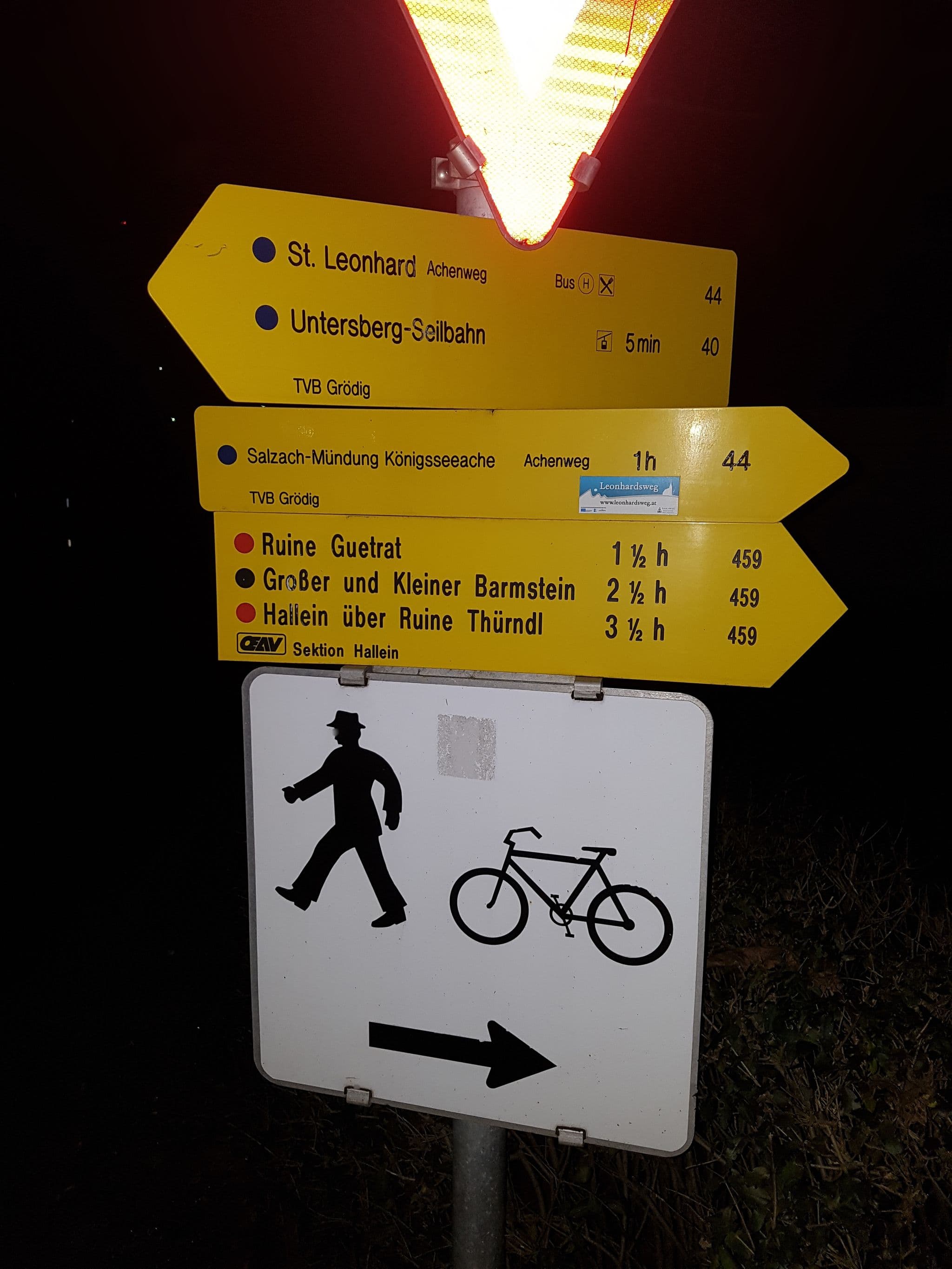 Street view near Gasthof Simmerlwirt St. Leonhard, Niederalm — © schermy_at (CC BY-SA · Mapillary)