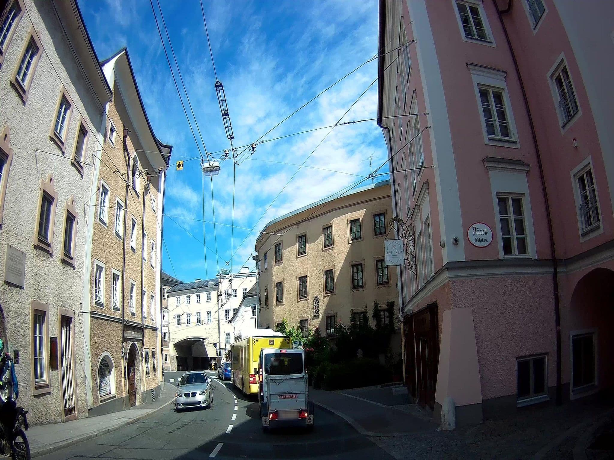 Street view near Summer Hostel Salzburg, Salzburg — © fuchserl (CC BY-SA · Mapillary)