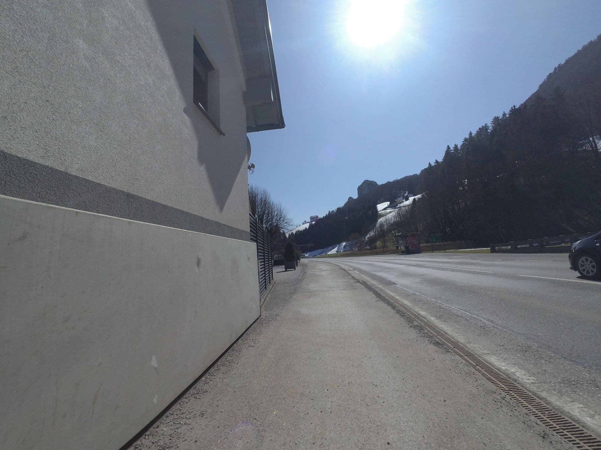 Street view near Hotel Auwirt Hallein, Au — © schermy_at (CC BY-SA · Mapillary)