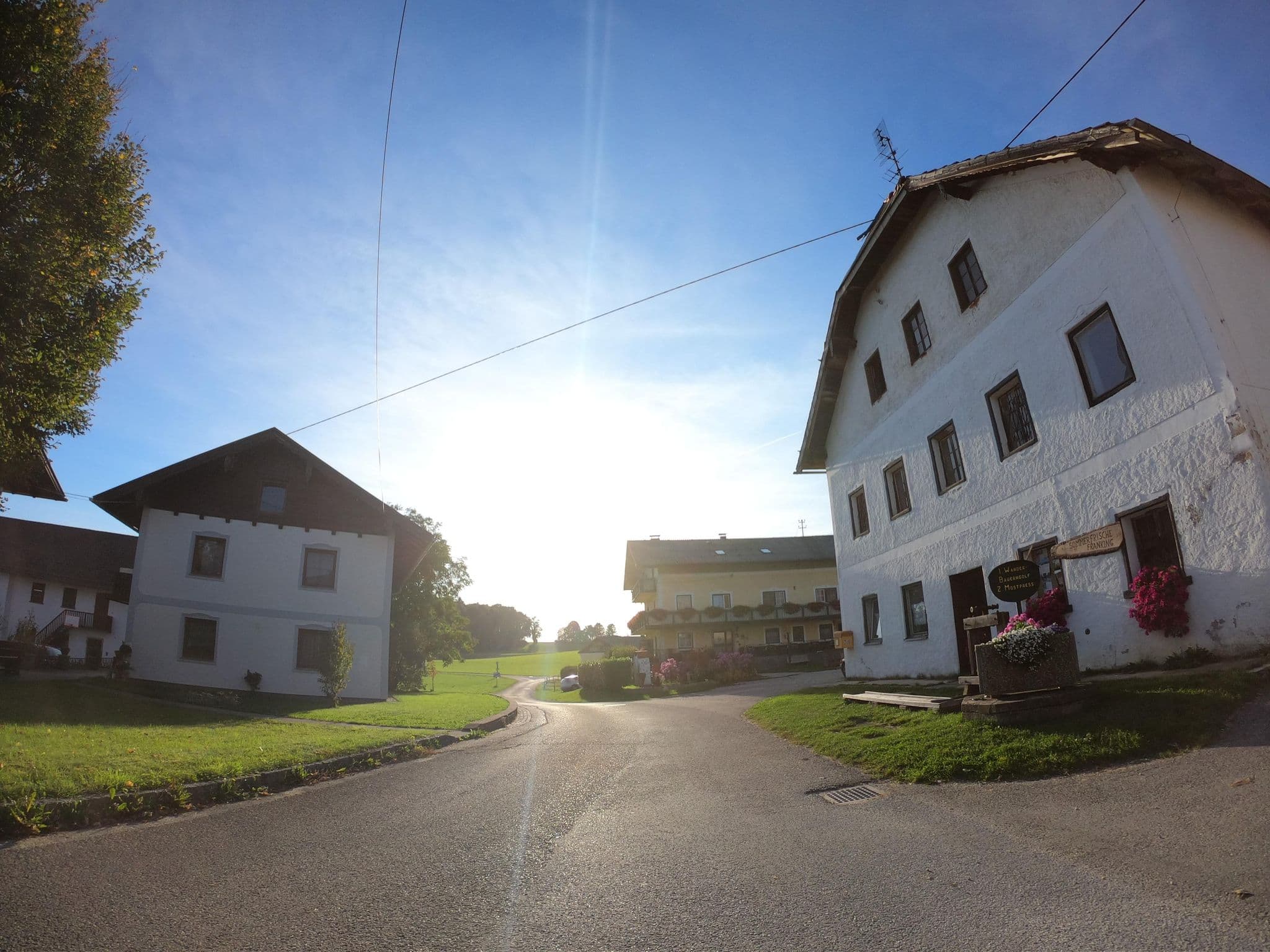 Street view near Bauernhof Holzleithner, Ostermiething — © flansch (CC BY-SA · Mapillary)