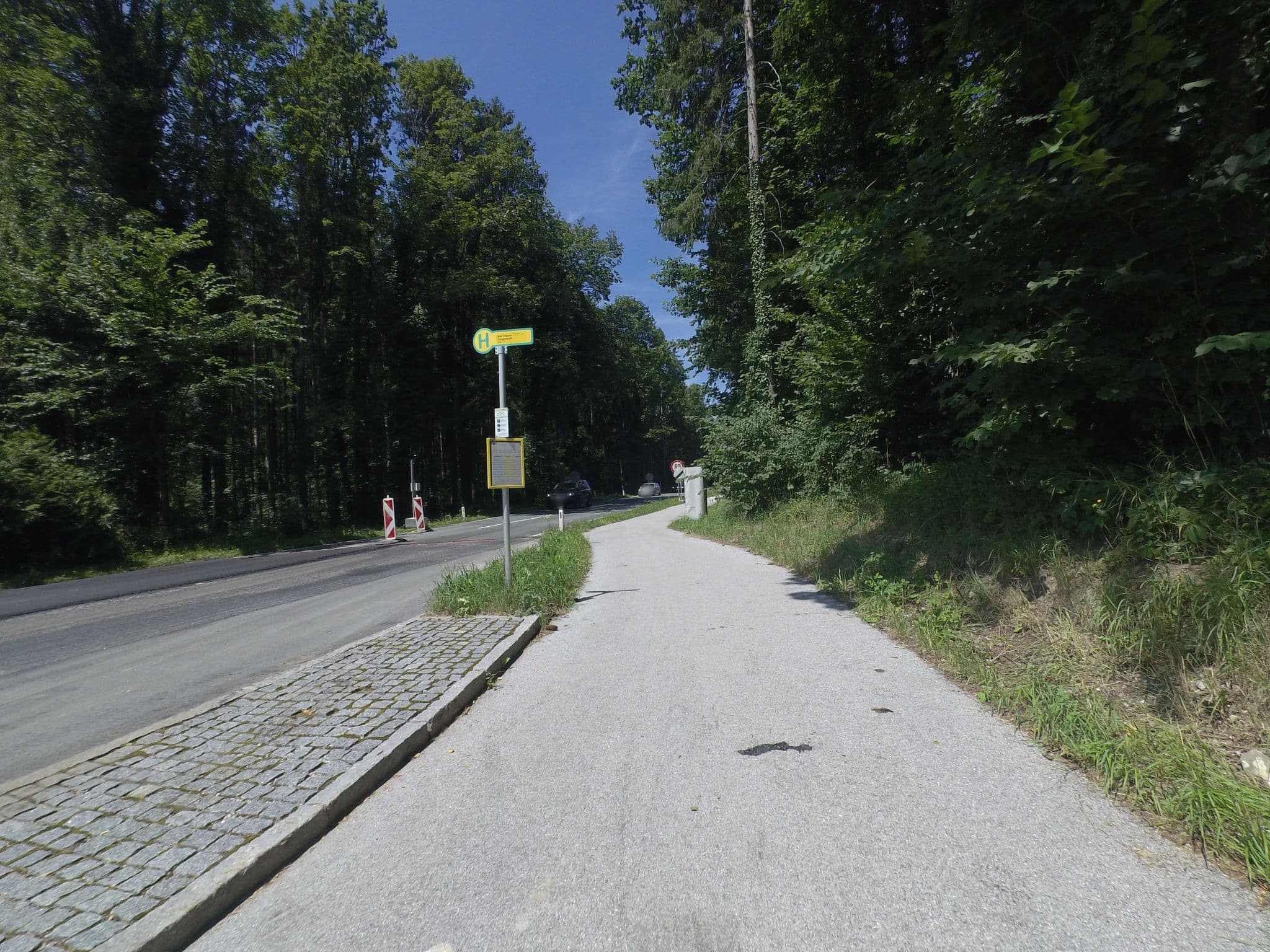 Street view near Gasthaus Tauglmauth, Bad Vigaun — © schermy_at (CC BY-SA · Mapillary)