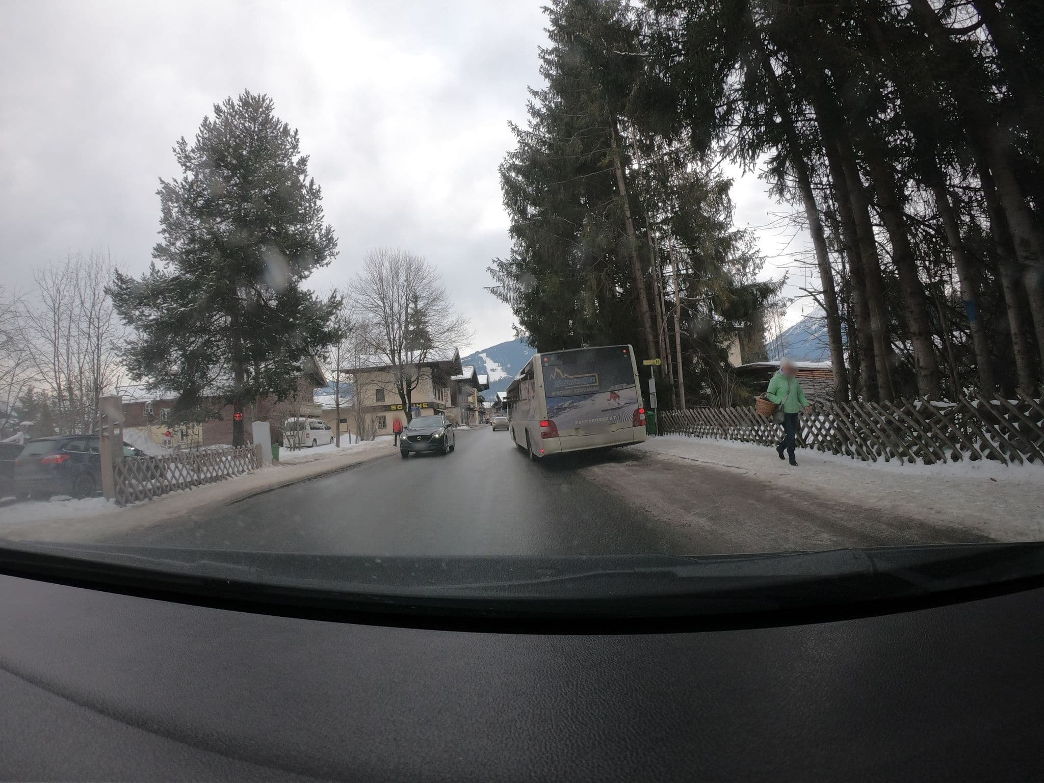 Street view near Pension Bliem, Altenmarkt im Pongau — © natebus (CC BY-SA · Mapillary)