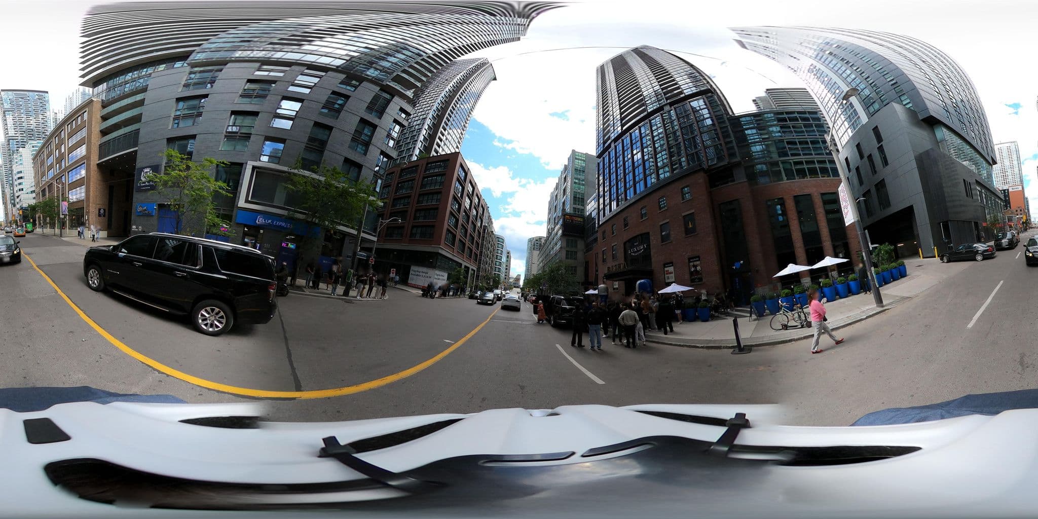 Street view near Bisha Hotel & Residences, Kensington-Chinatown — © tallcoleman (CC BY-SA · Mapillary)