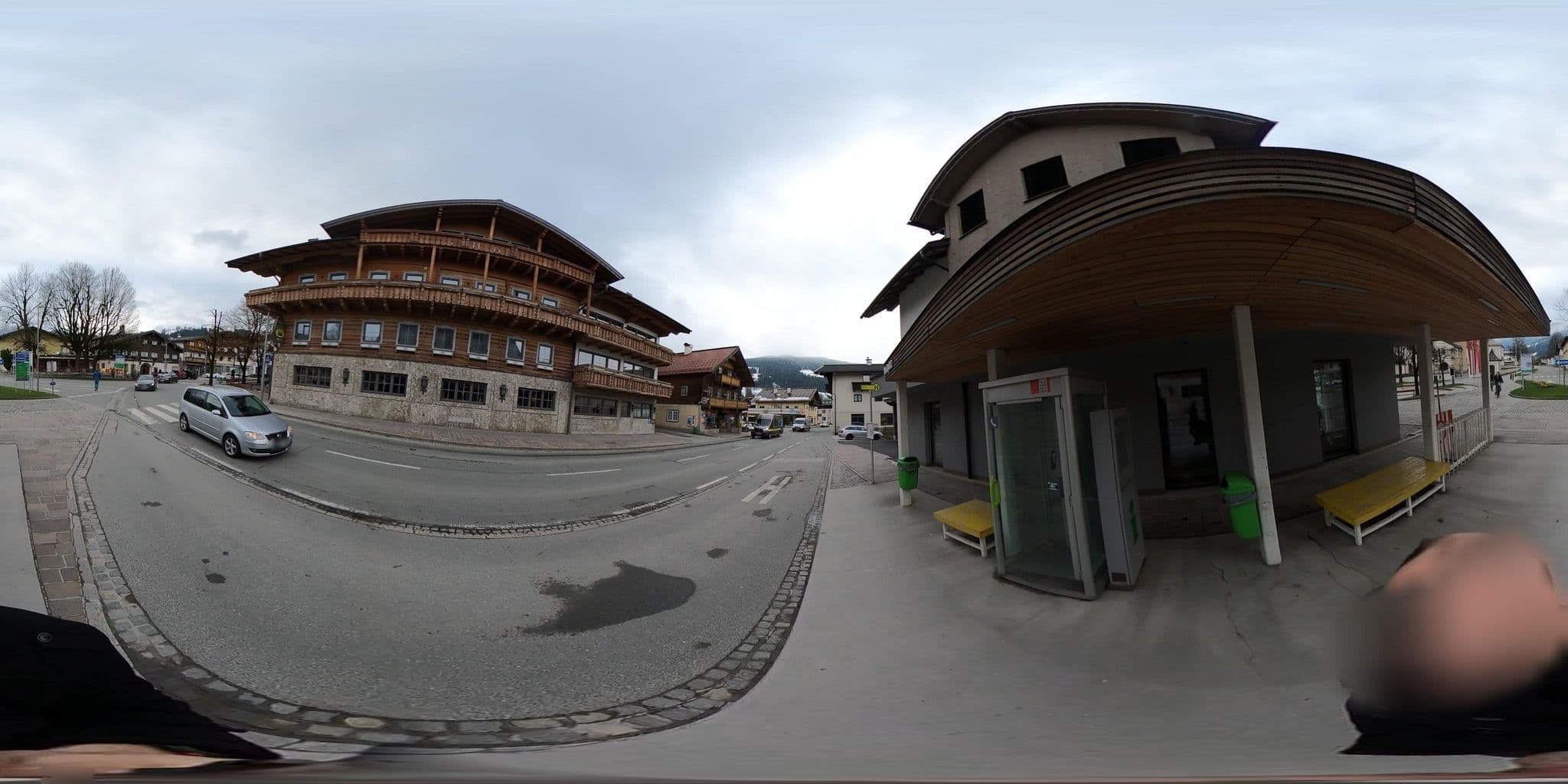 Street view near Hotel Rosner, Altenmarkt im Pongau — © consens_verkehrsplanung (CC BY-SA · Mapillary)