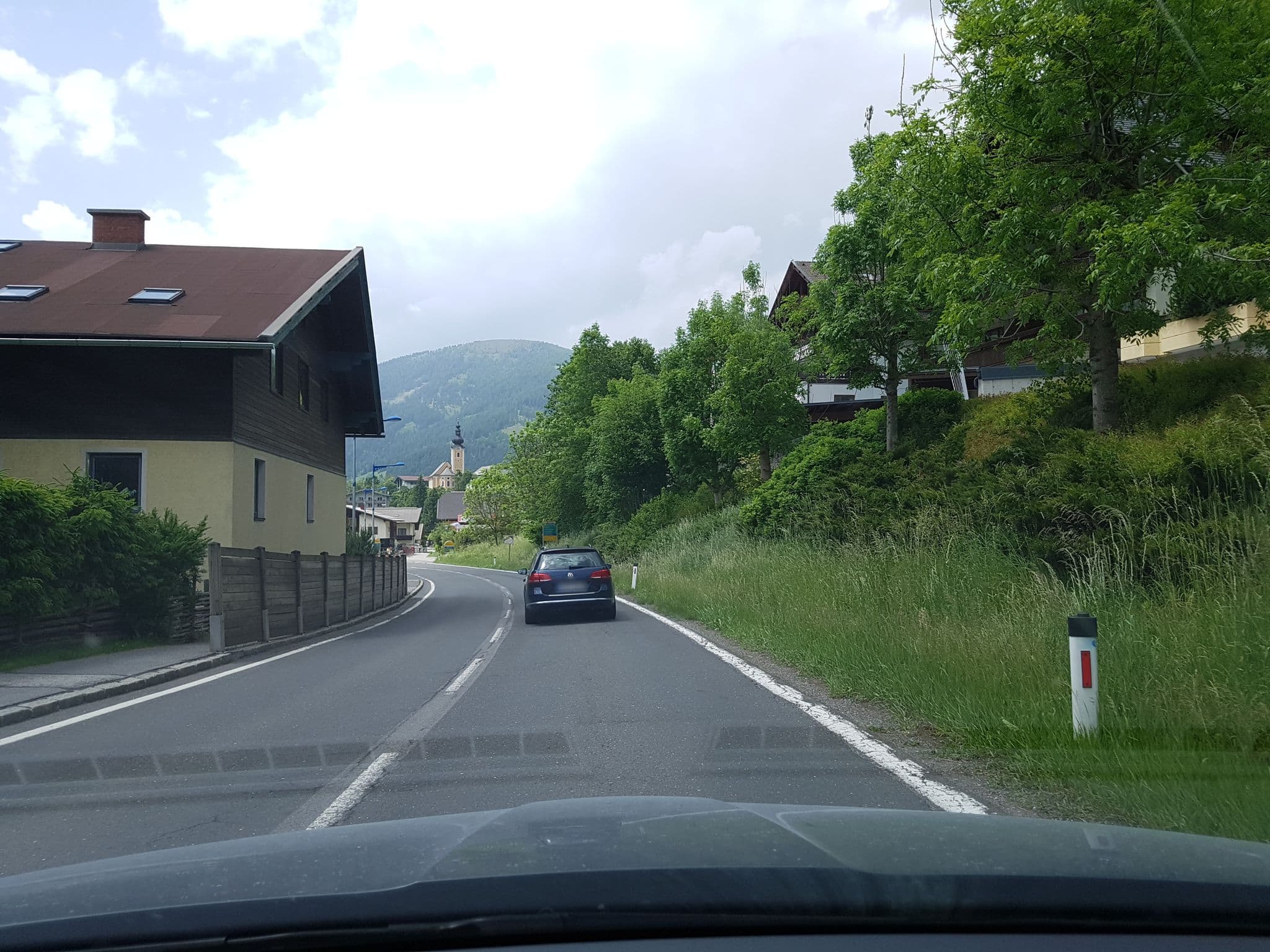 Street view near Moosbauerhof, Radenthein — © schermy_at (CC BY-SA · Mapillary)