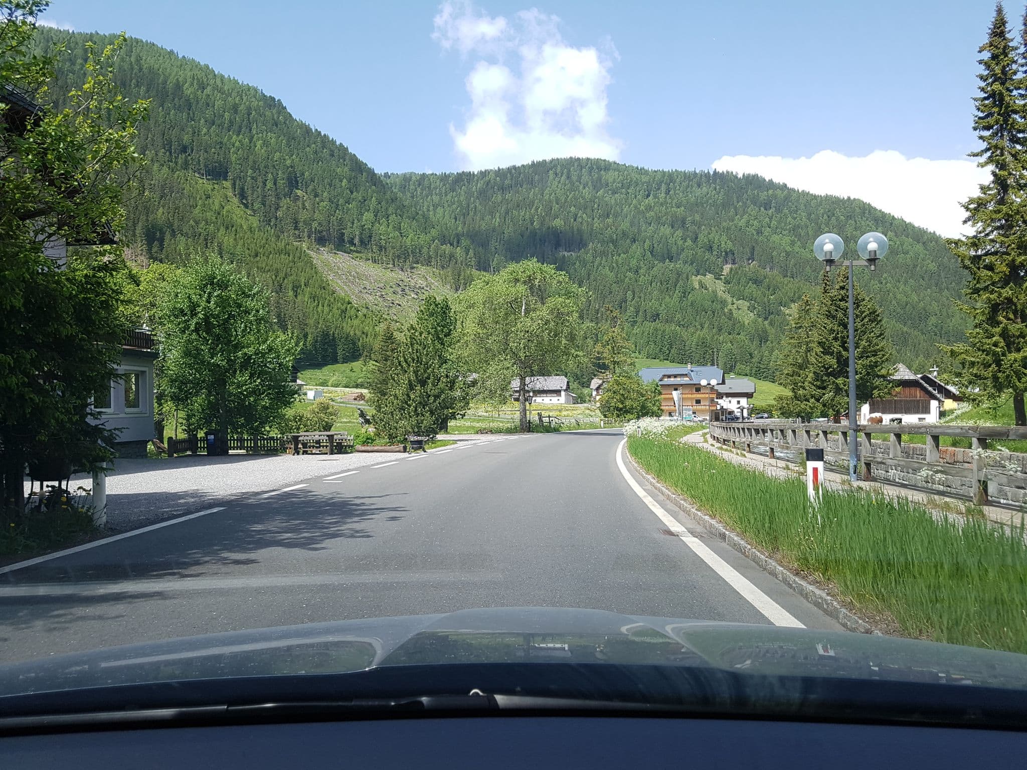 Street view near Pension Zum Bergmann Fam Zweibrot, Unternberg — © schermy_at (CC BY-SA · Mapillary)