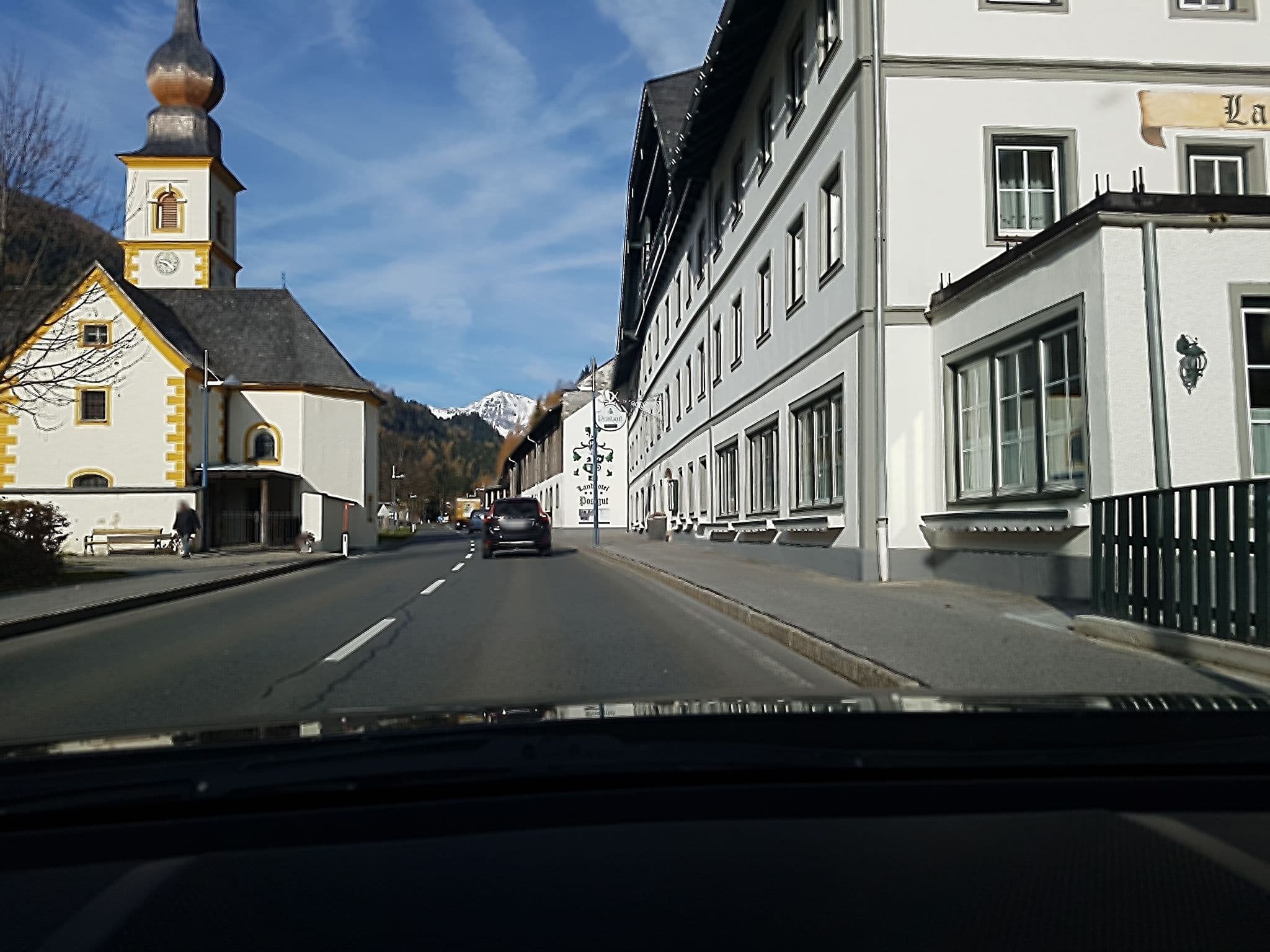 Street view near Pension Berghof, Mauterndorf — © schermy_at (CC BY-SA · Mapillary)