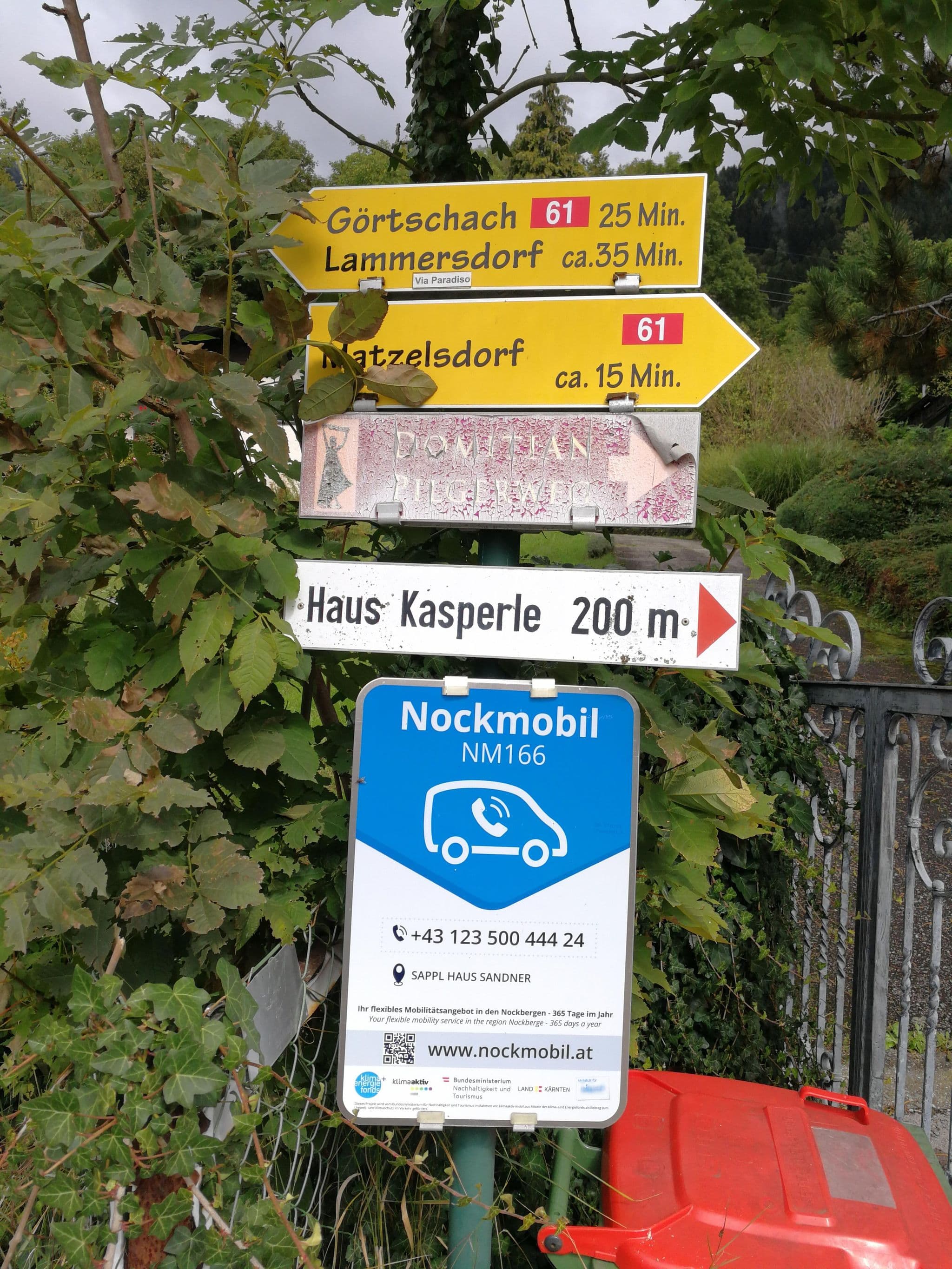 Street view near Feriengäste Wohnung Sappl, Döbriach — © santon (CC BY-SA · Mapillary)