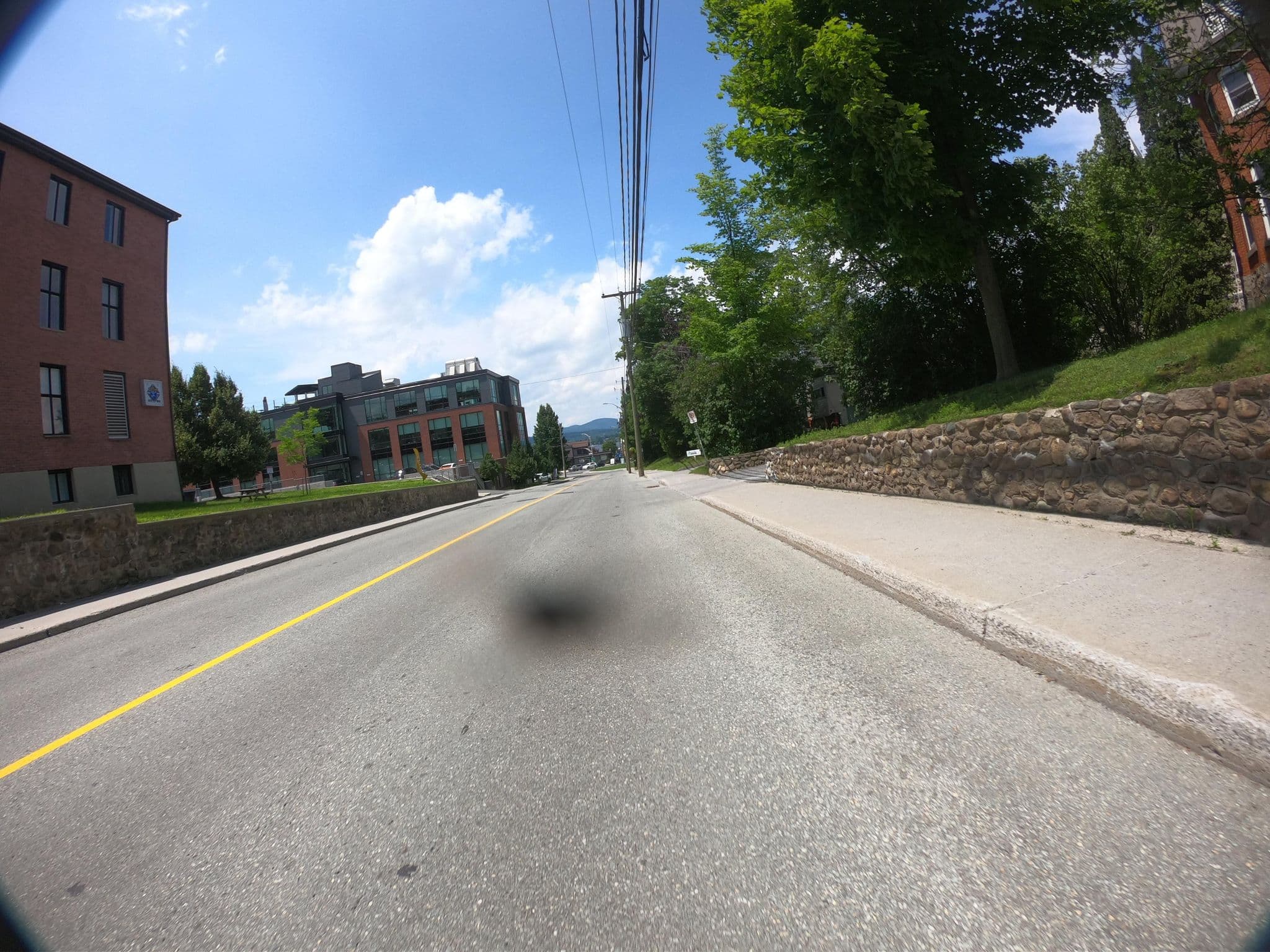 Street view near Auberge jeunesse Magog-Orford, Magog — © pfbreton (CC BY-SA · Mapillary)
